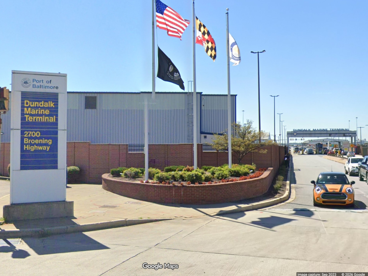 A man was fatally injured Monday in an equipment strike at the Dundalk Marine Terminal.