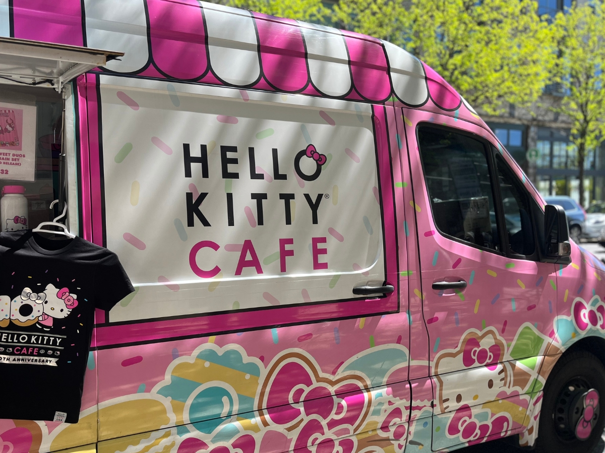 The Hello Kitty Cafe pop-up truck is continuing its nationwide tour, and is now making a return to Maryland.