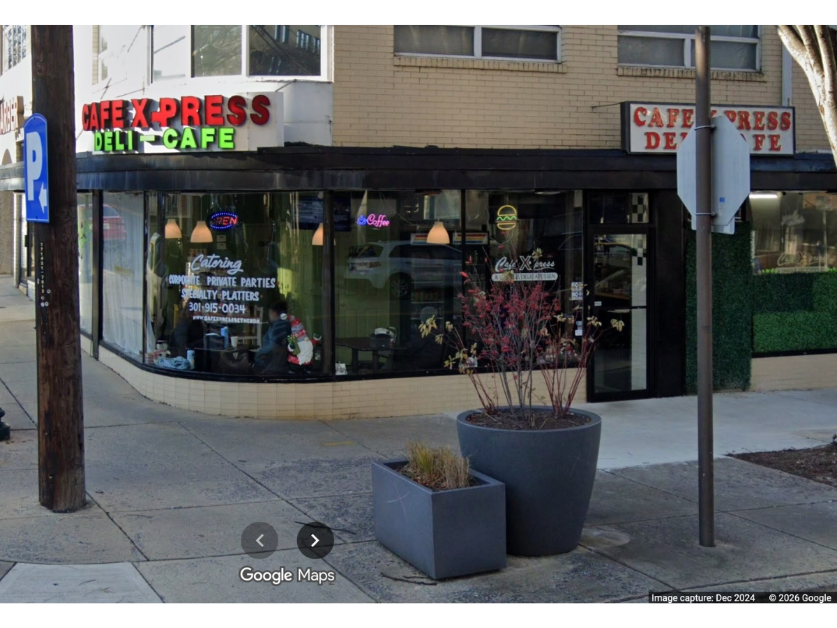 The Cafe X-Press in downtown Bethesda will permanently close by the end of August.