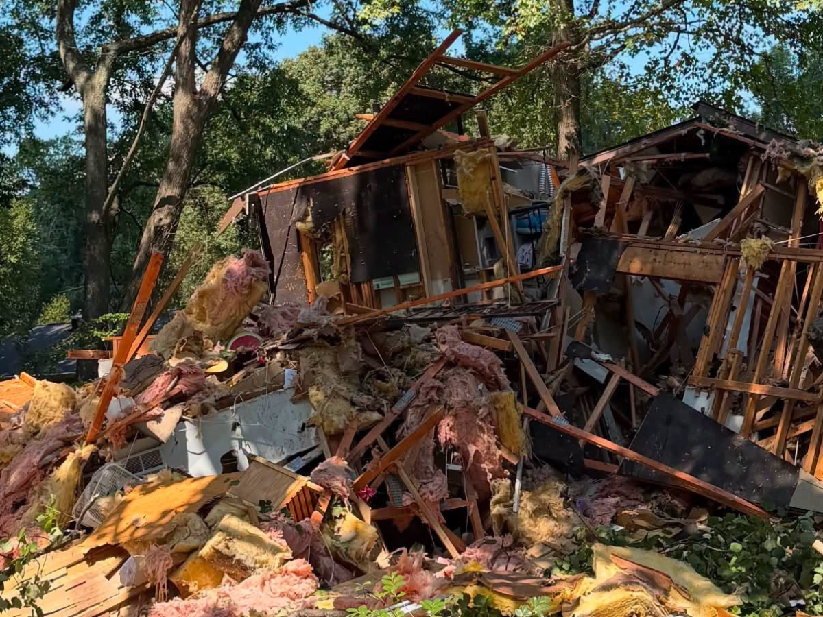 Authorities identified the person killed in Wednesday's home explosion as a 76-year-old woman.