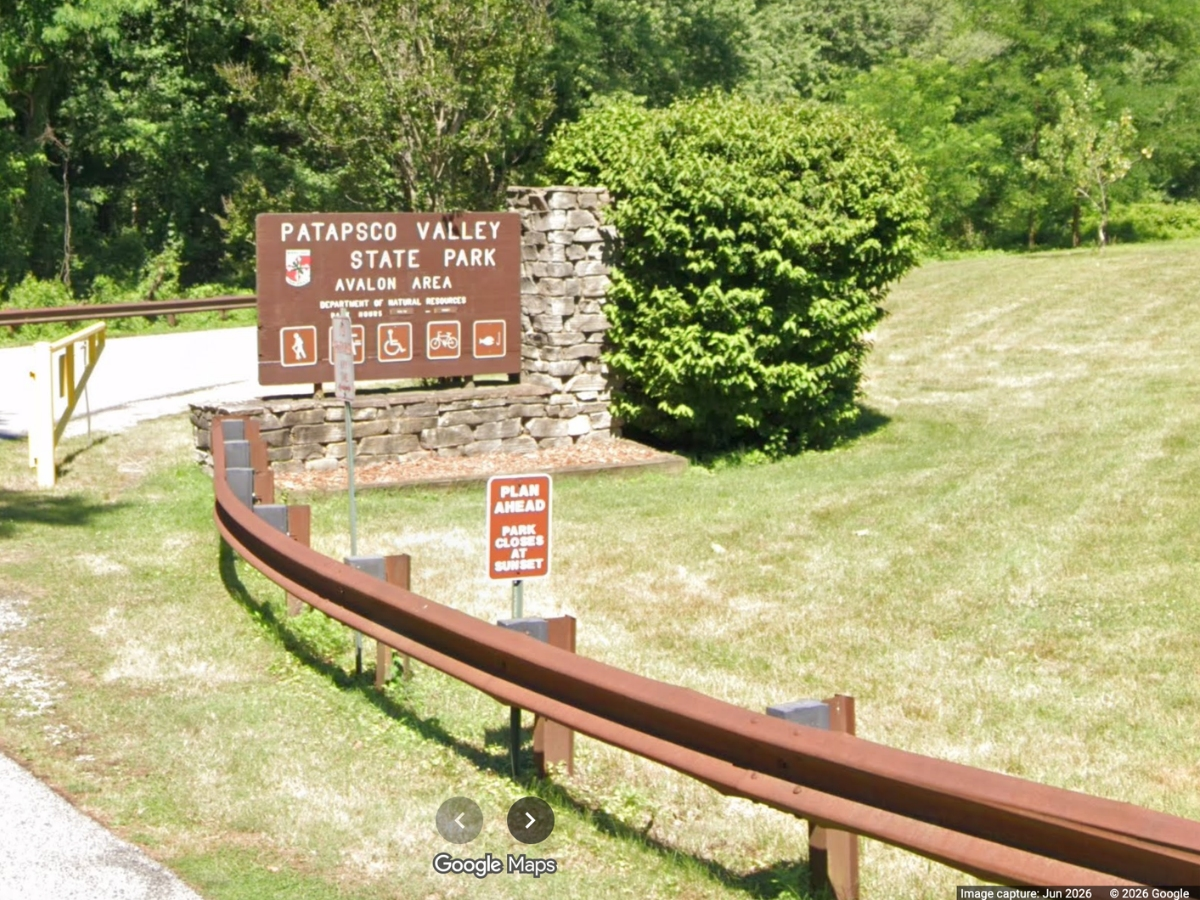 The body of a Montgomery County woman was found at the Patapsco Valley State Park in Halethorpe.