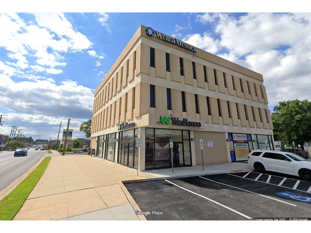 The Weber Missick Building in Baltimore County's Parkville area recently sold for $2.2 million.