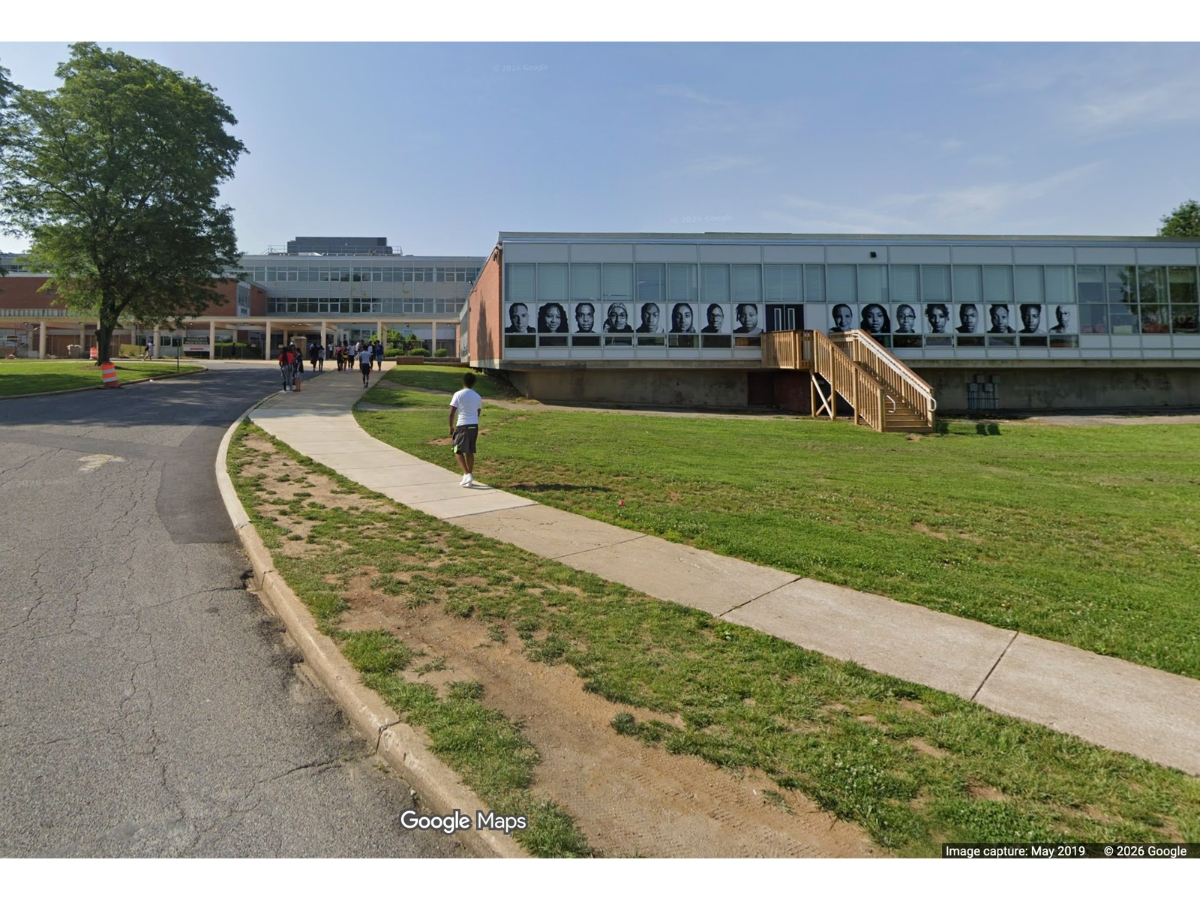 Baltimore County Police said a search at Woodlawn High School led to the discovery of a loaded firearm.