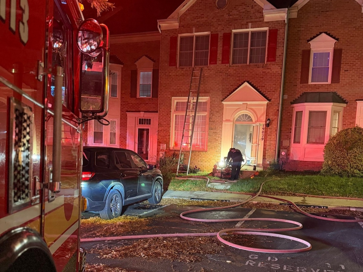A kitchen fire in Germantown led to a family's displacement and about $70,000 in damage.