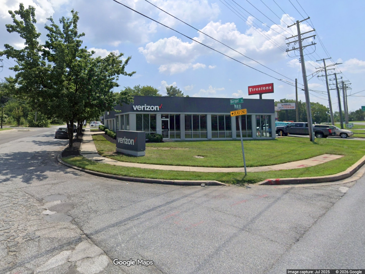 A Verizon store in Odenton was robbed late Monday by three men who are still wanted by Anne Arundel County Police.