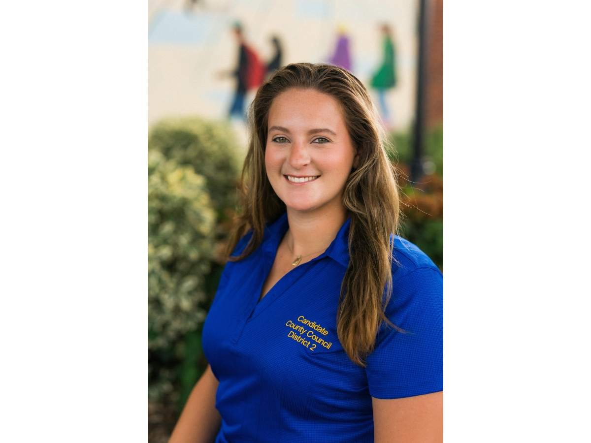 Anne Arundel County Council candidate Catelyn Middlebrooks is running to represent 2nd District residents.