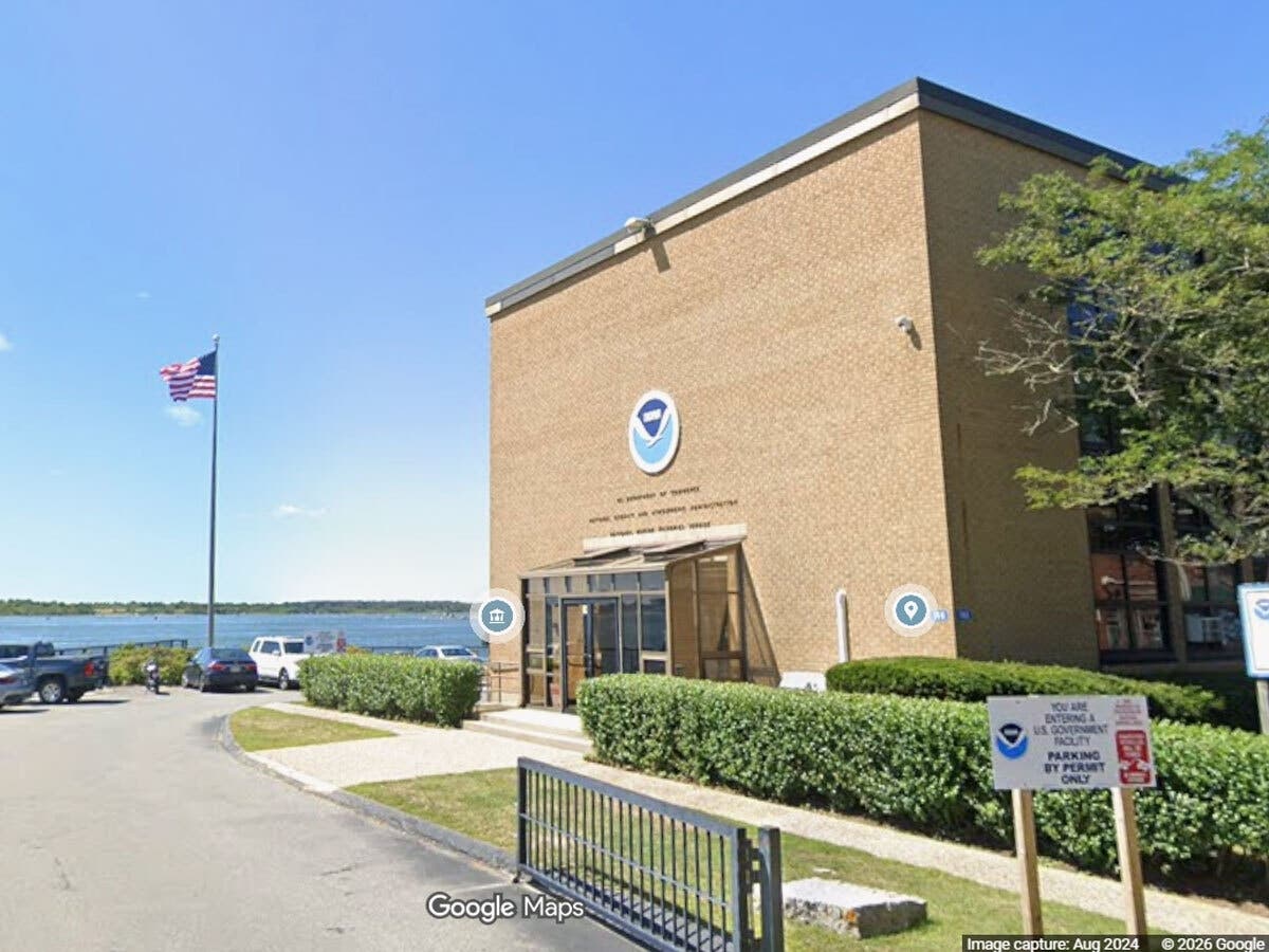 The Woods Hole Science Aquarium is at 166 Water St. in Falmouth, near another marine studies center, the Woods Hole Oceanographic Institution.
 