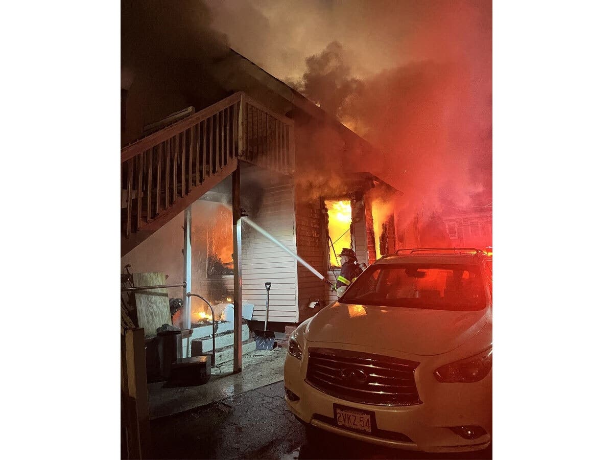 Firefighters responded around 4 a.m. Thursday to a devastating blaze on Highland Street in Framingham.