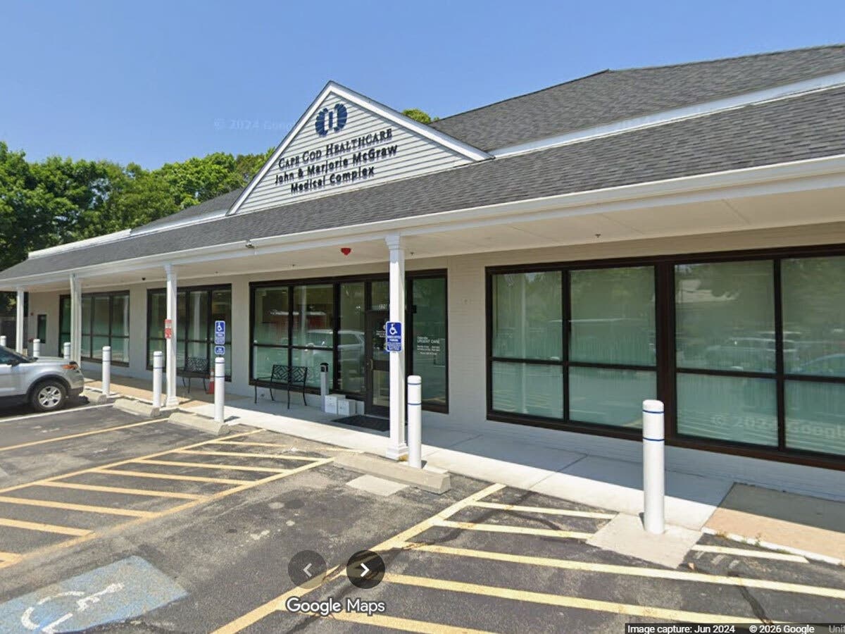 Cape Cod Healthcare's urgent care center at this medical complex in Osterville will not reopen this summer, and the space will be used by an orthopedic surgery practice.