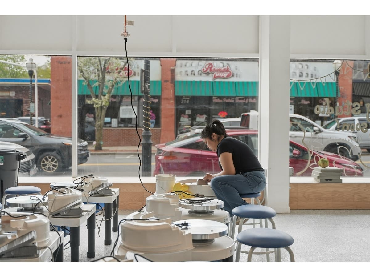 Artisans are already at work at Cozy Clay, a 'community-focused' pottery in downtown Woburn.