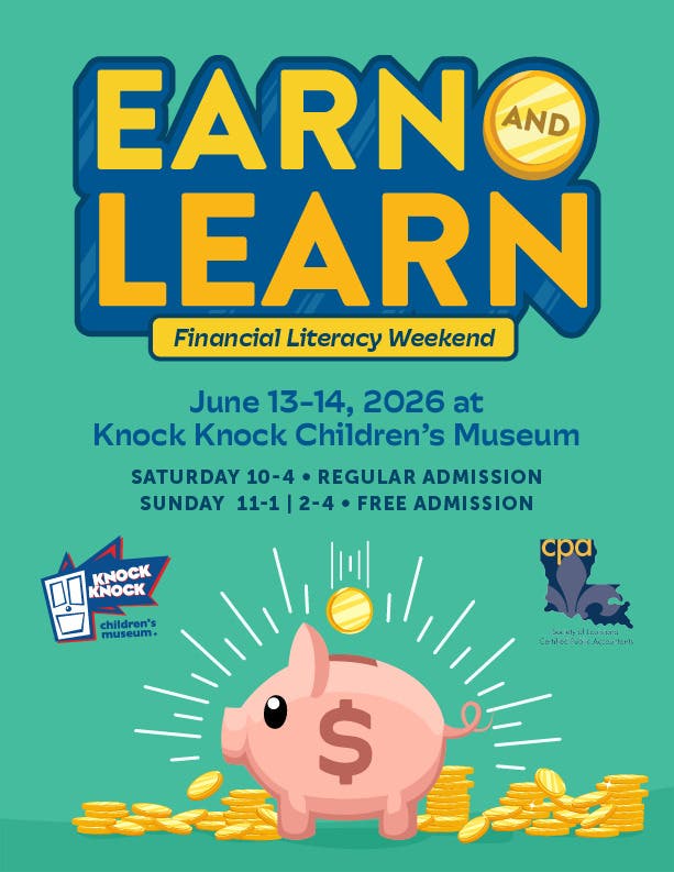 Knock Knock's Earn & Learn Financial Literacy Weekend