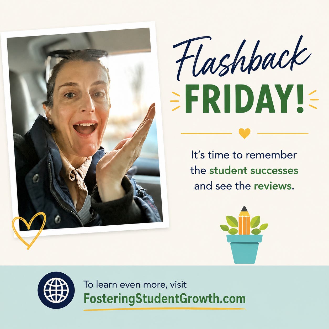 📚 Flashback Friday: Looking Back at Student Success Stories