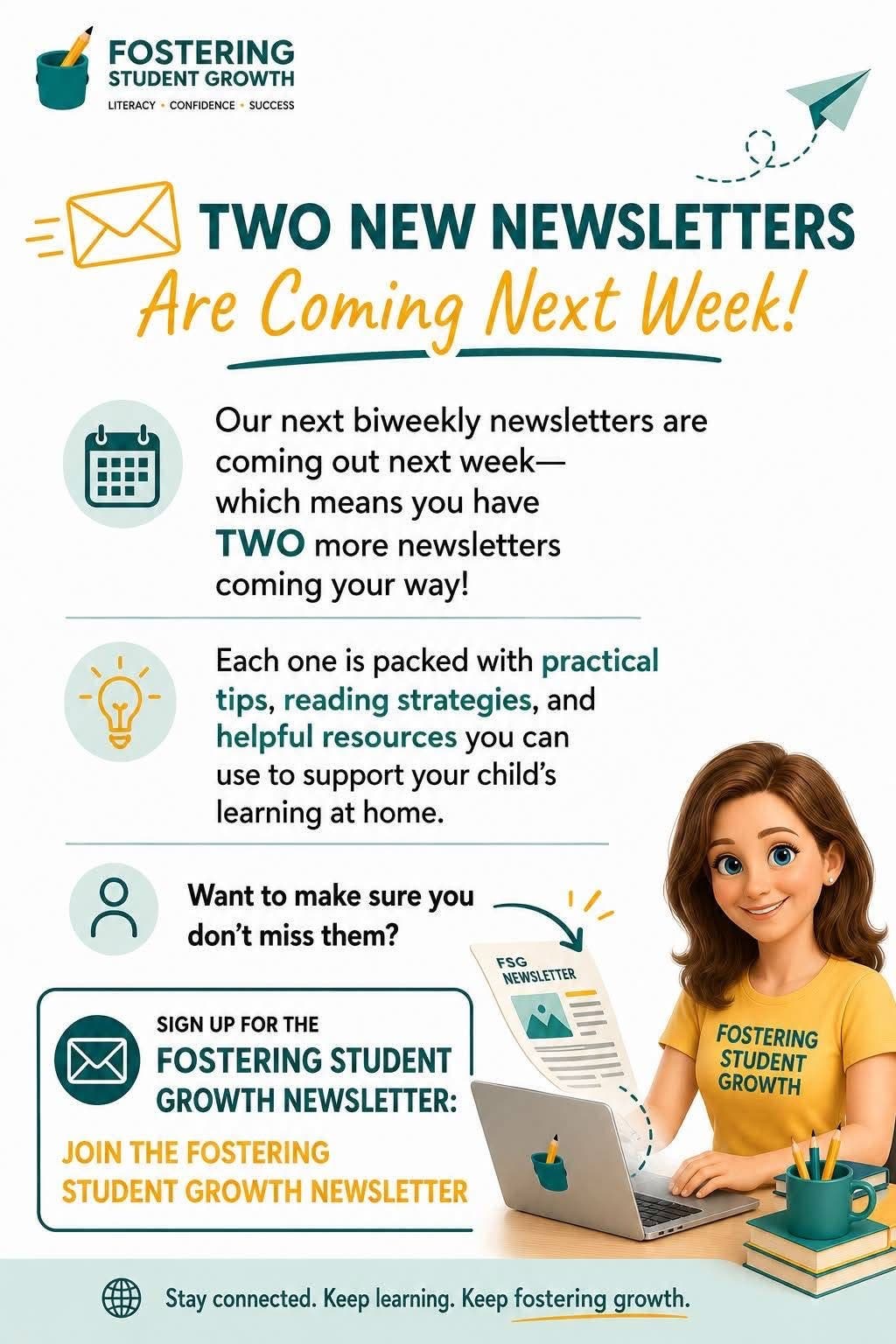 Bi-Weekly Newsletters are coming 📣🎉