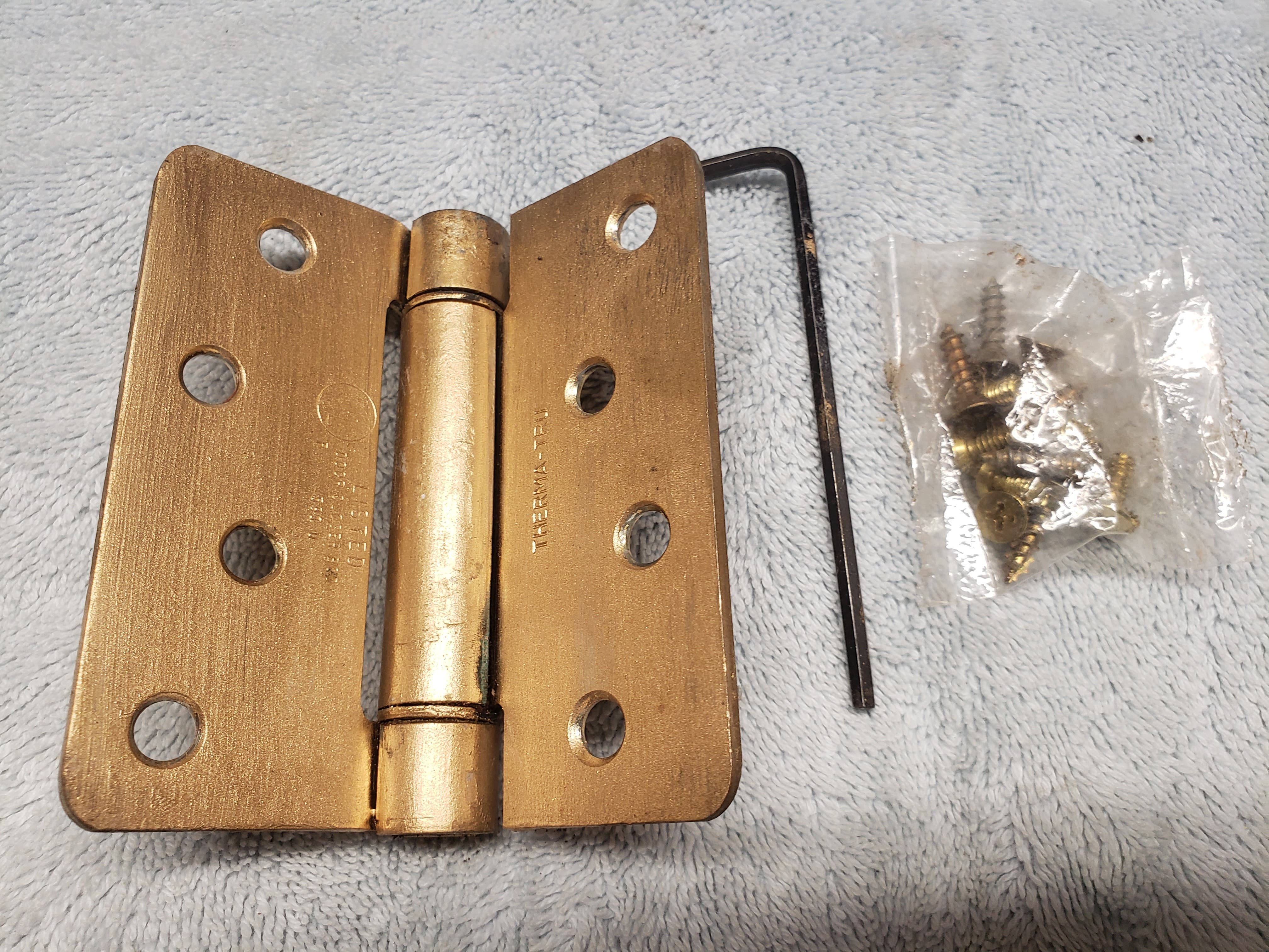 4” Spring-Loaded - Heavy Duty Door Hinge