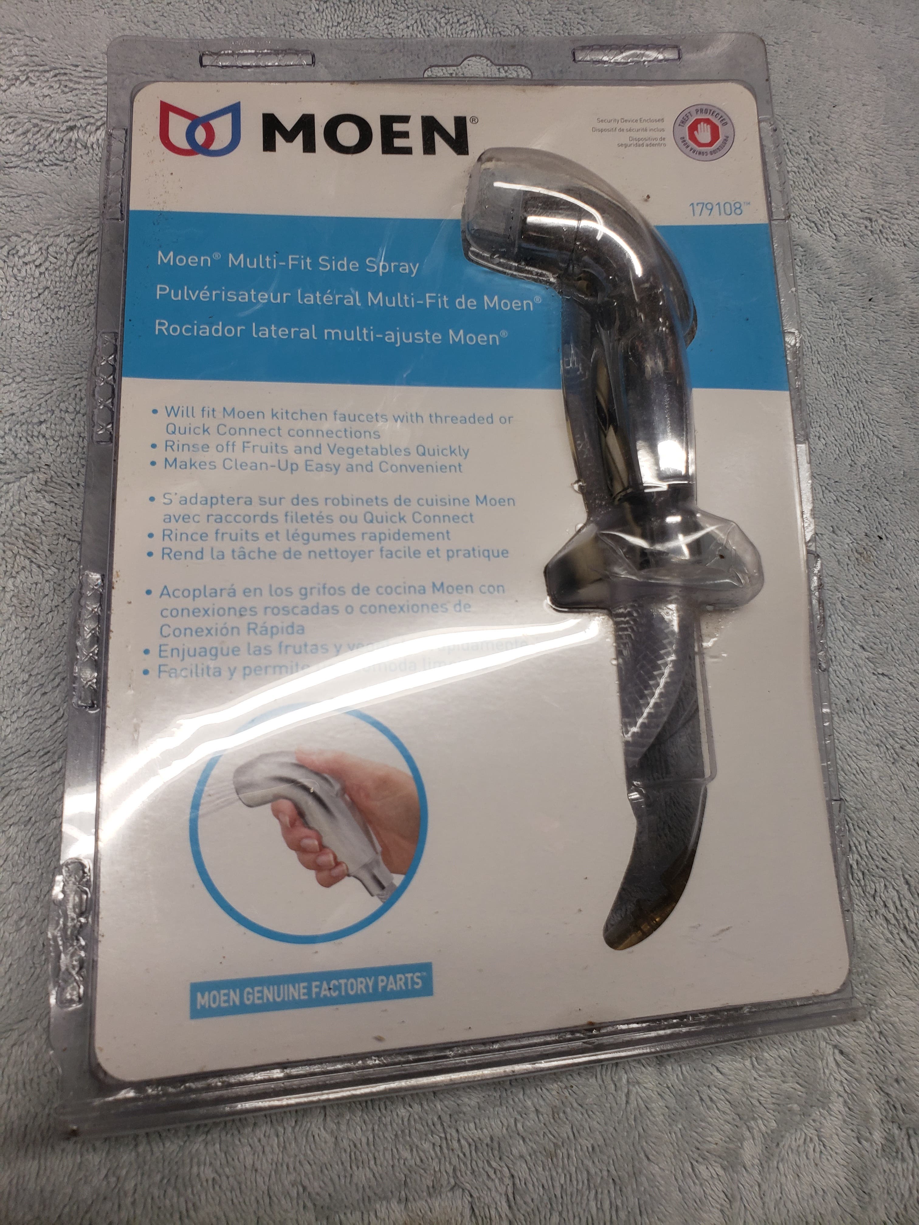 Moen/Delta Chrome Kitchen Sprayer Replacement Kit