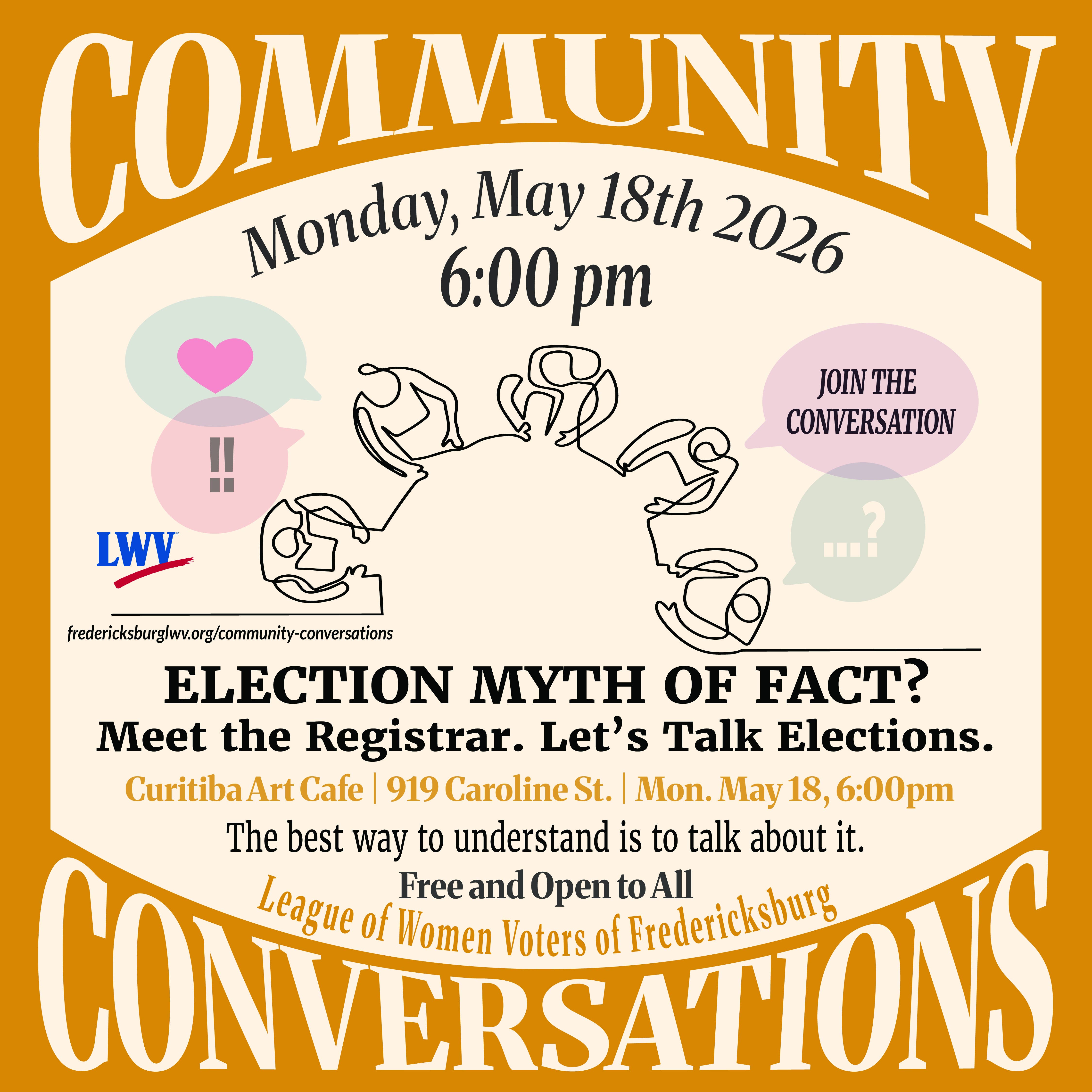 Community Conversations: Elections Myth or Fact?
