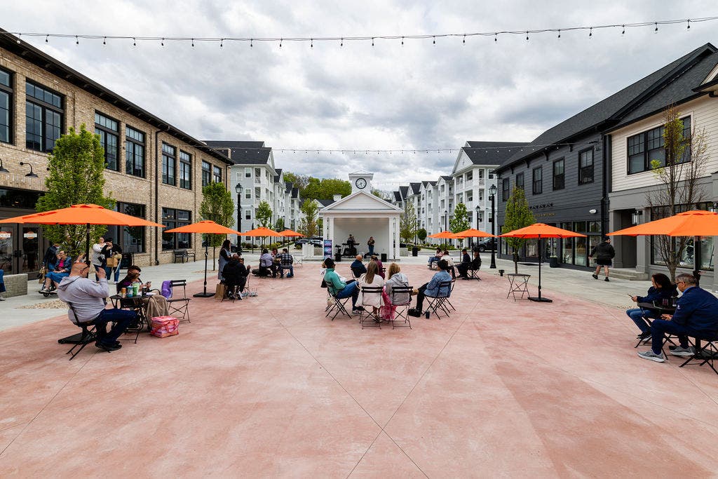 Eastdale Village Unveils New Piazza, Ahead of Summer Programming