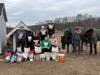 Troop 65136 donated farm animal supplies to Blue Iris Farm.
Jamie Collins, Julia Kasai, Addison Guyotte, Charlotte Guyotte, Lily Spinelli, Ameila Wholley, Loren Clouser, Becky Sweeney.

