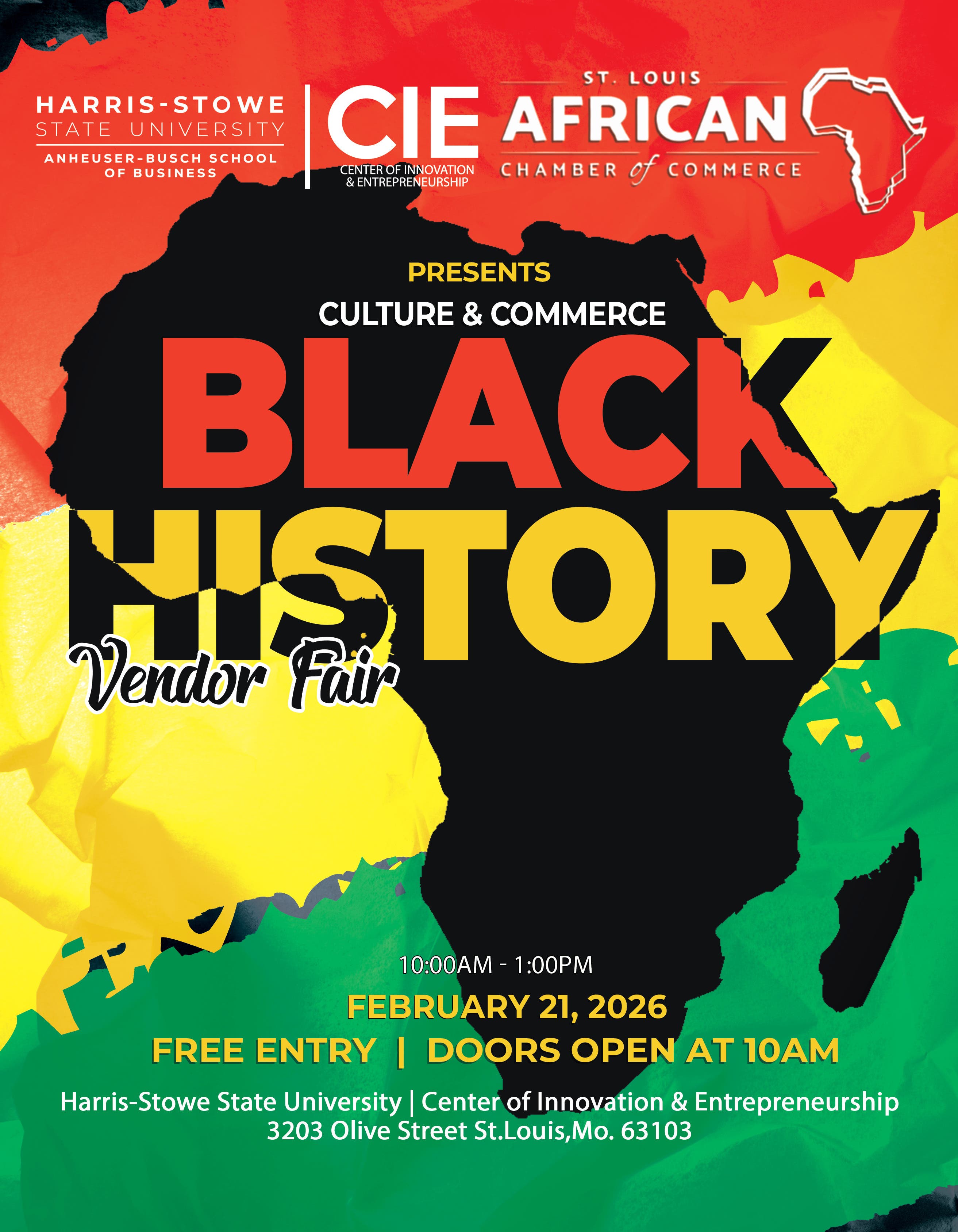 Culture and Commerce: Black History Vendor Fair