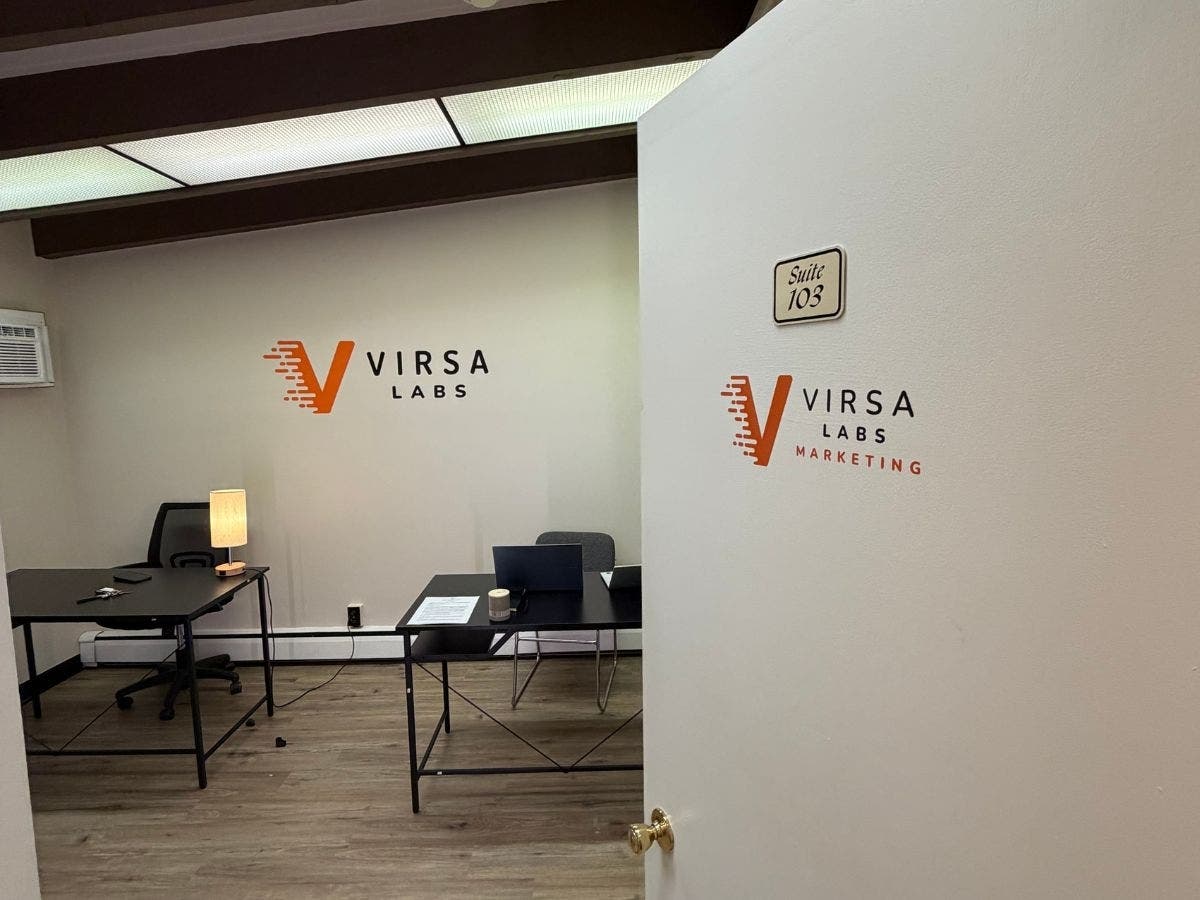 Virsa Labs Marketing operates from Suite 103 at 3005 Brodhead Road in Bethlehem, serving Lehigh Valley service businesses.