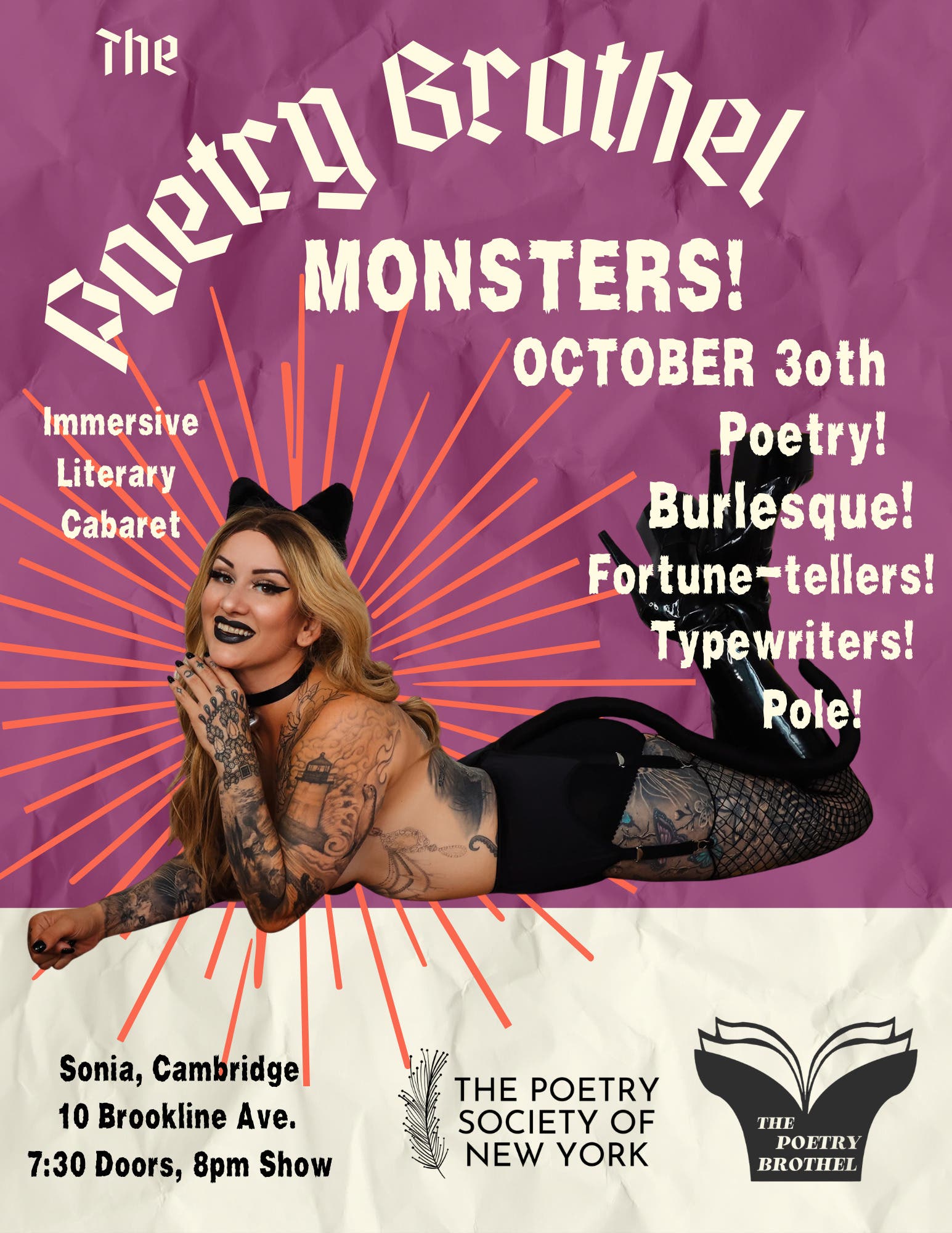 The Poetry Brothel: Monsters!