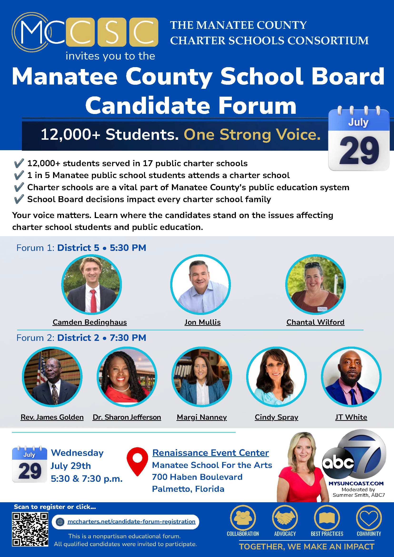 Manatee County School Board Candidate Forum