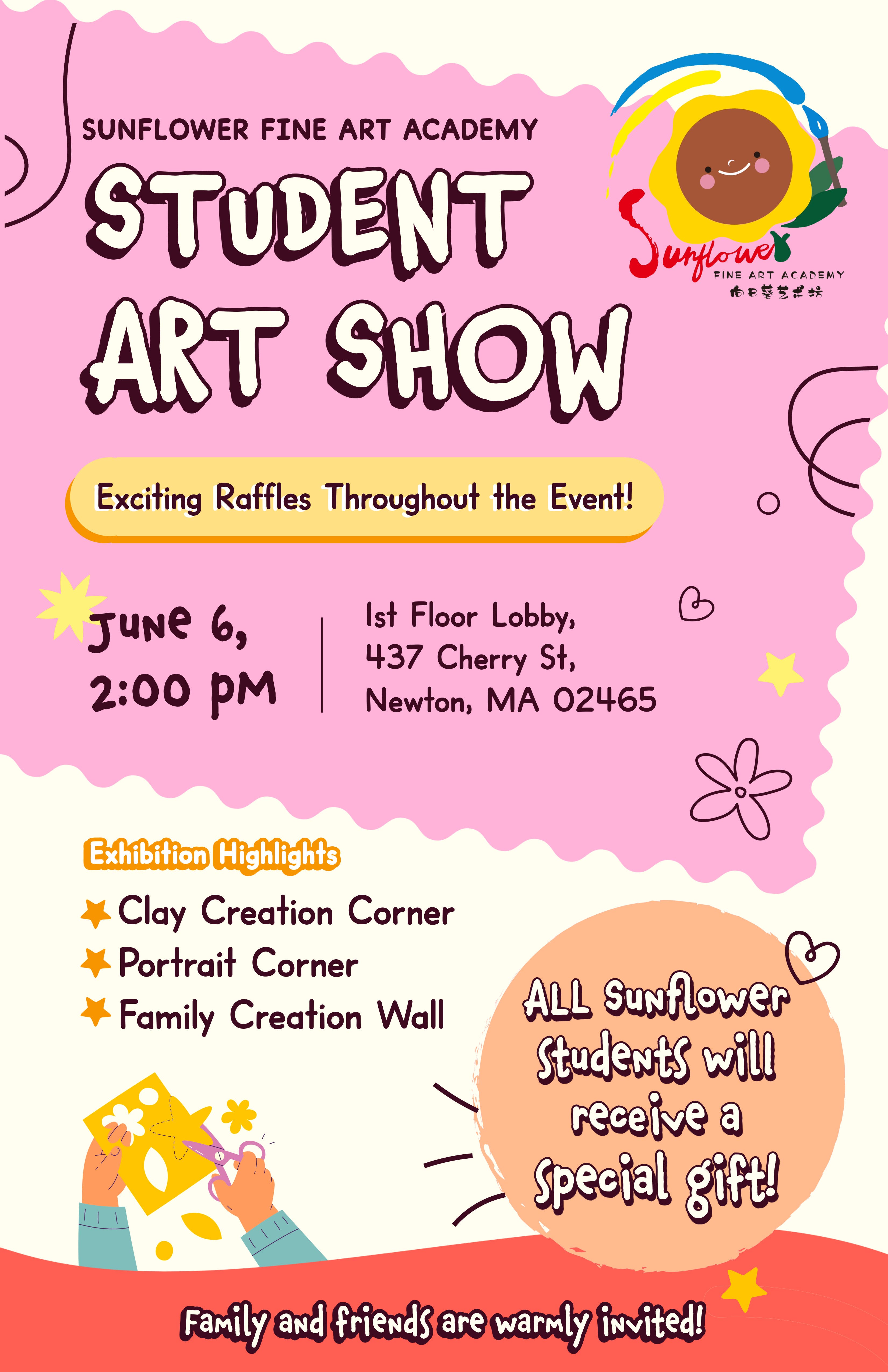 Sunflower Fine Art Academy Student Art Show
