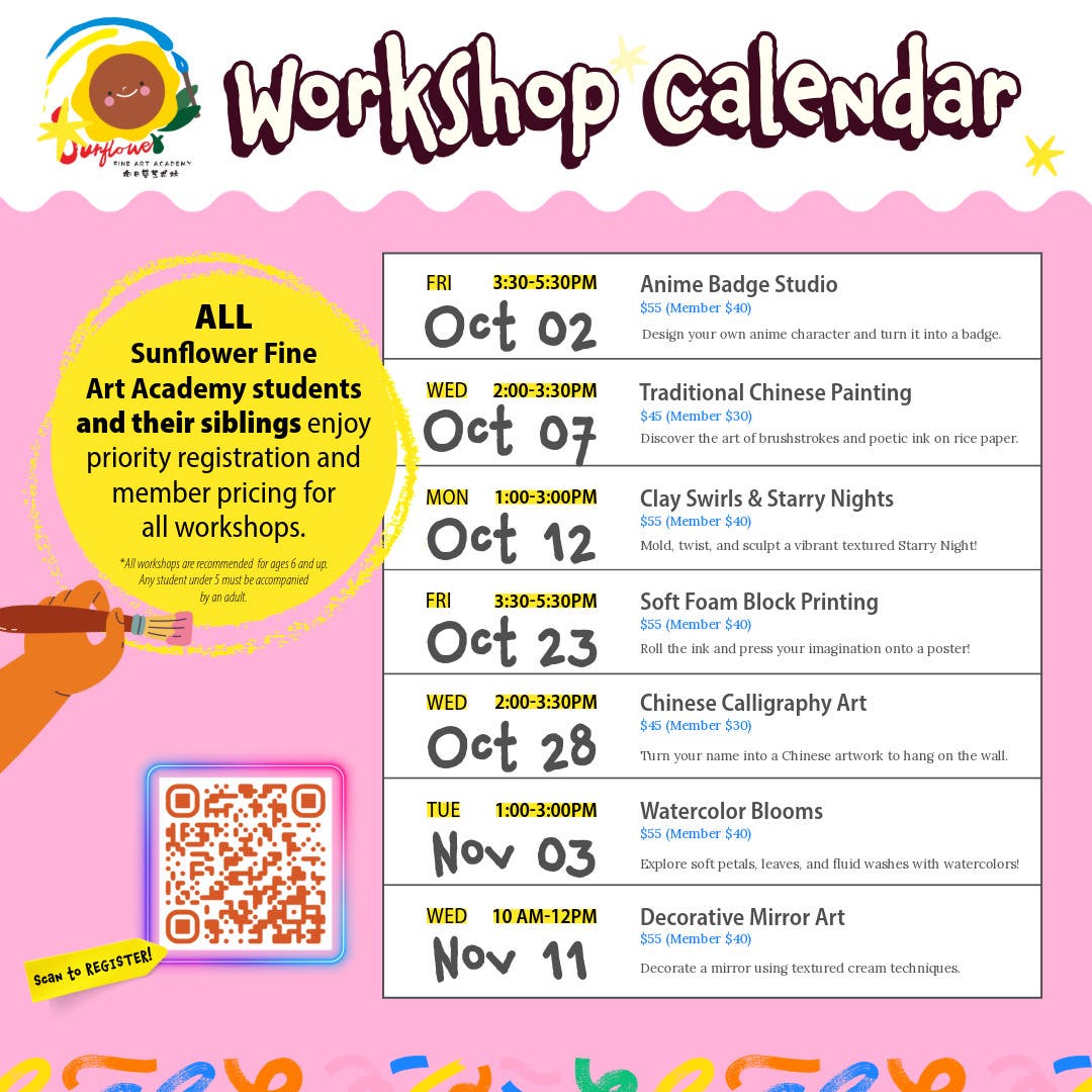 Early Release Day Workshop: Traditional Chinese Painting