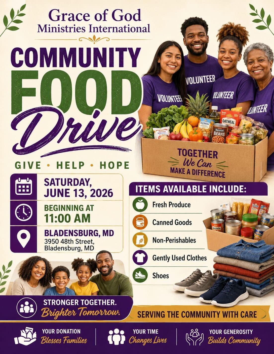 Community Food Drive