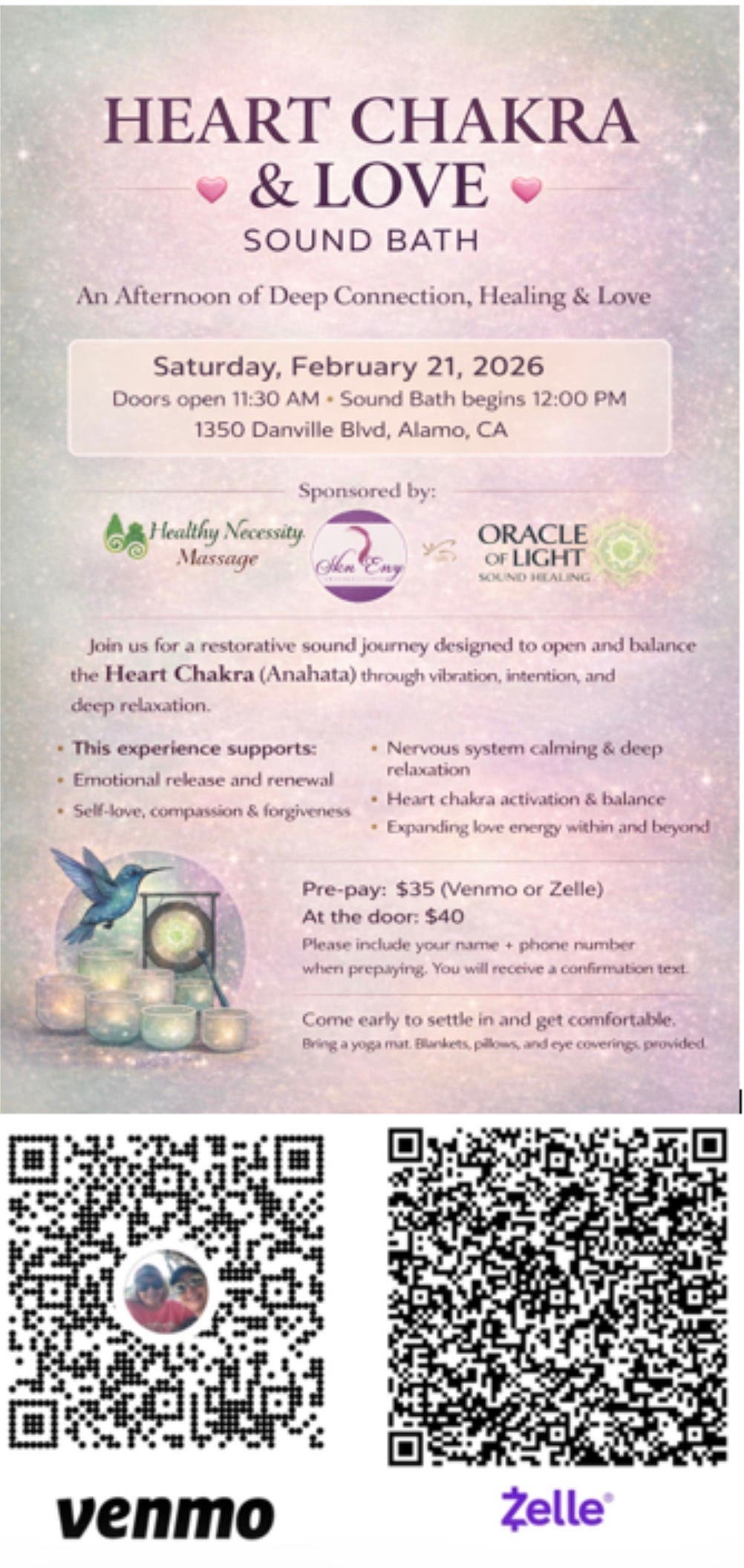 Heart and Love Sound Bath