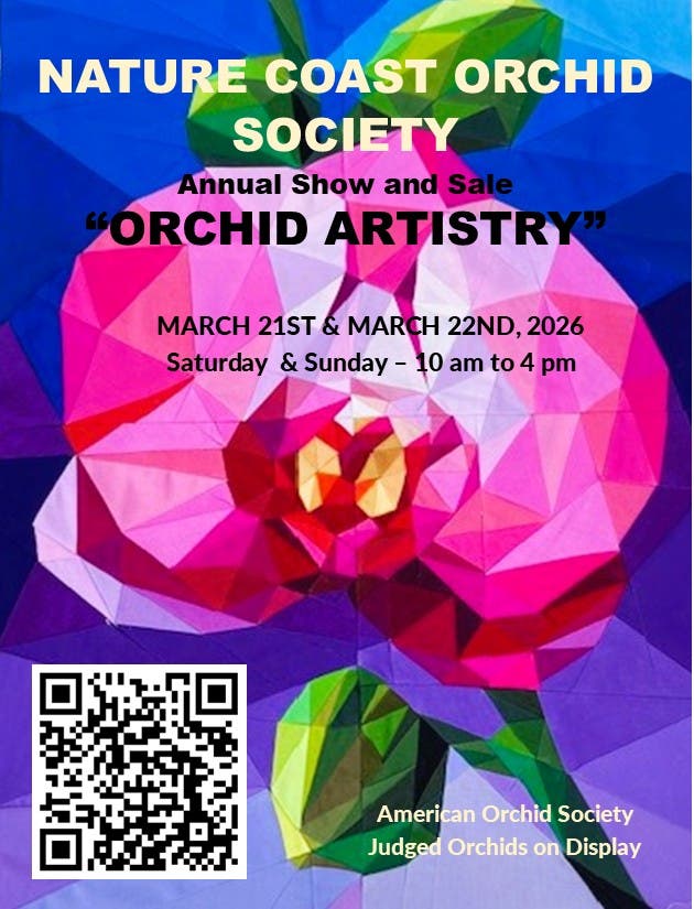 Nature Coast Orchid Society Show and Sale 