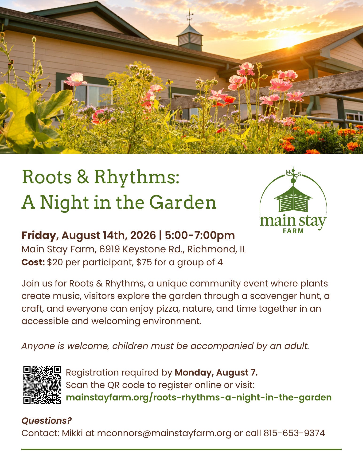 Roots & Rhythms: A Night in the Garden