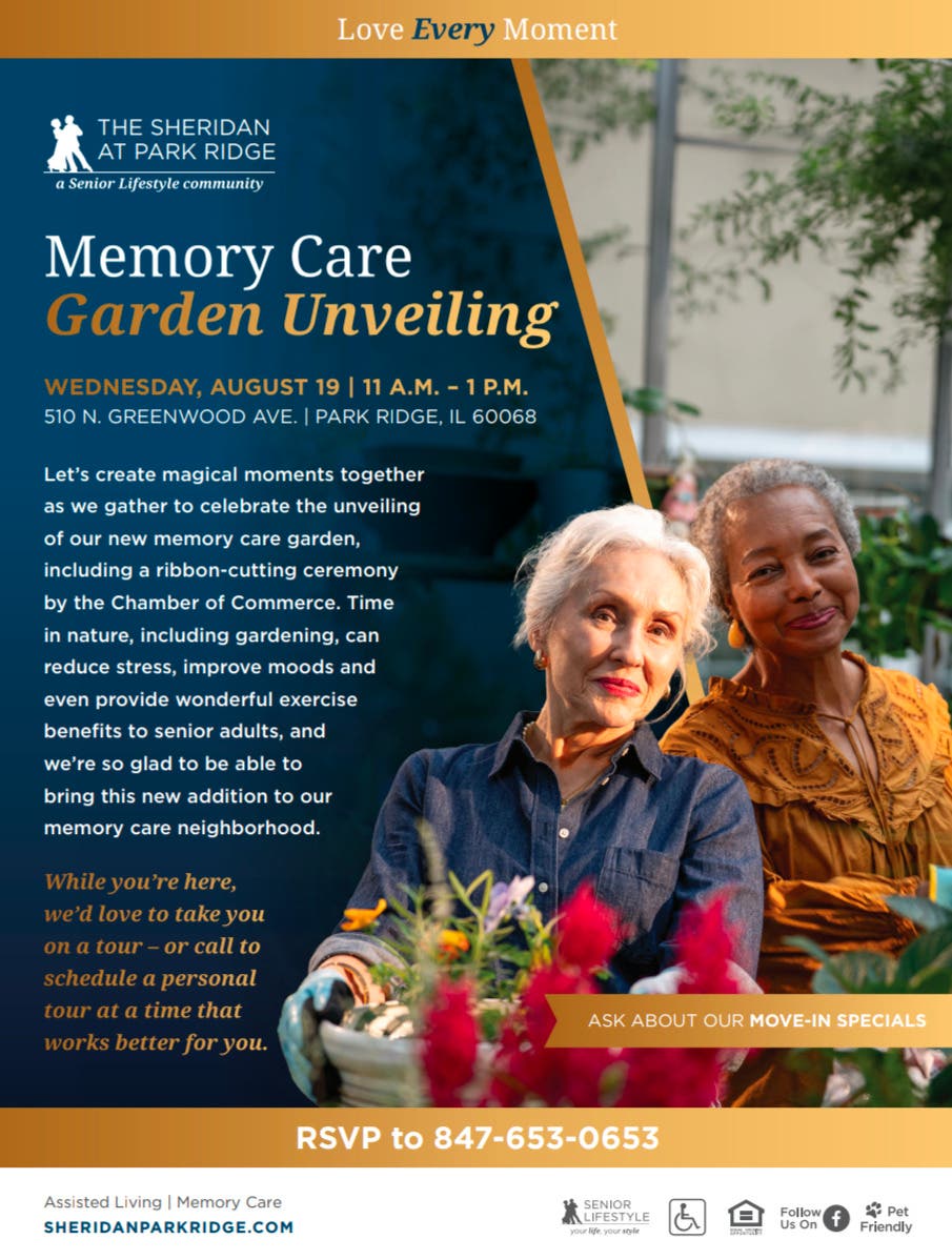 Memory Care Garden Unveiling