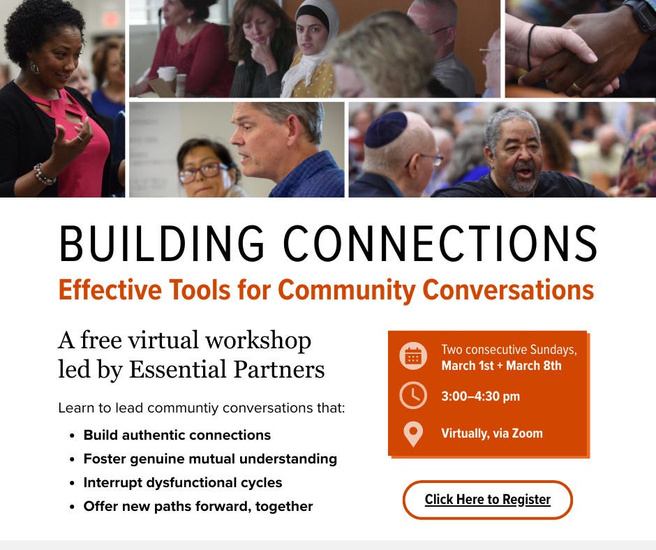 Building Connections: Effective Tools for Community Conversations Workshop