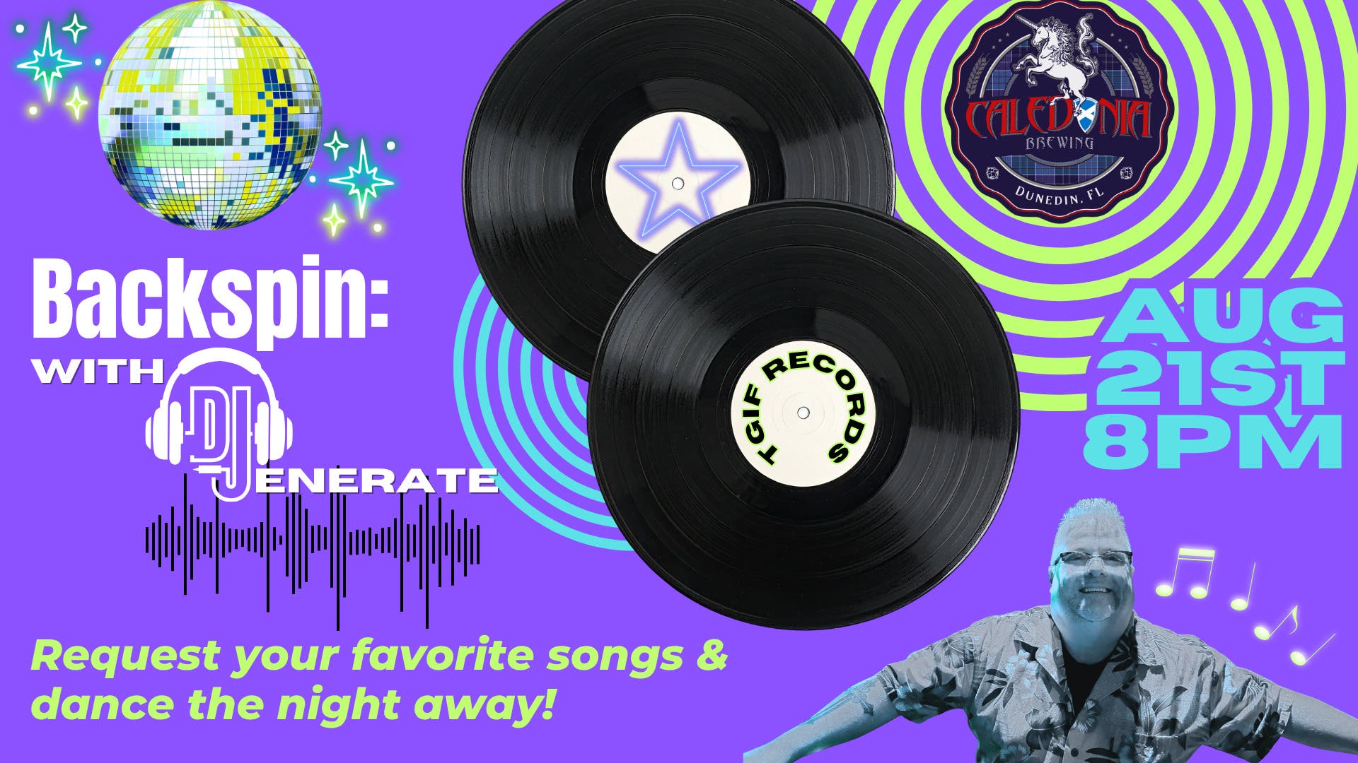 Backspin with DJenerate