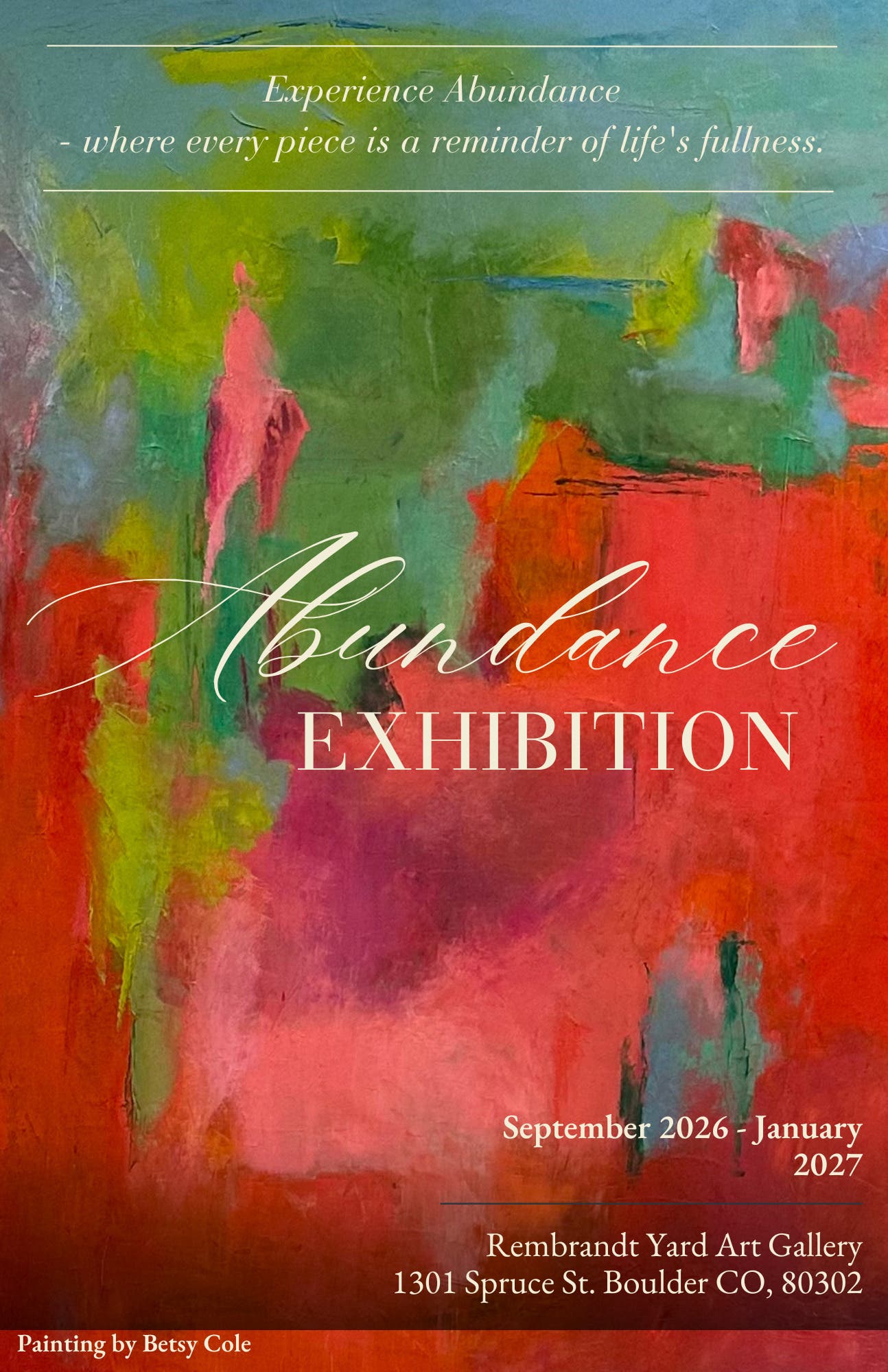 Abundance: Gallery Opening Reception