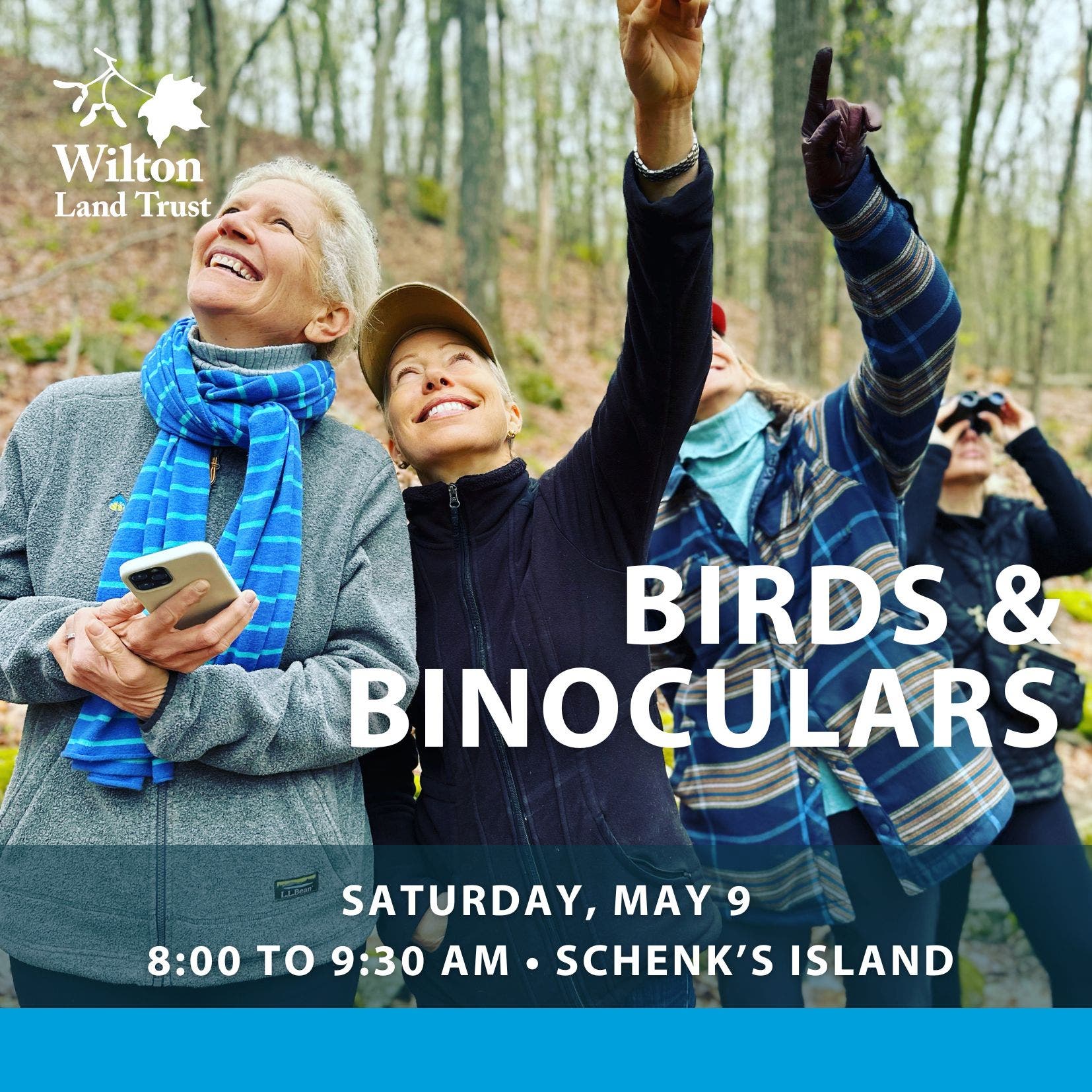 Birds & Binoculars with the Wilton Land Trust