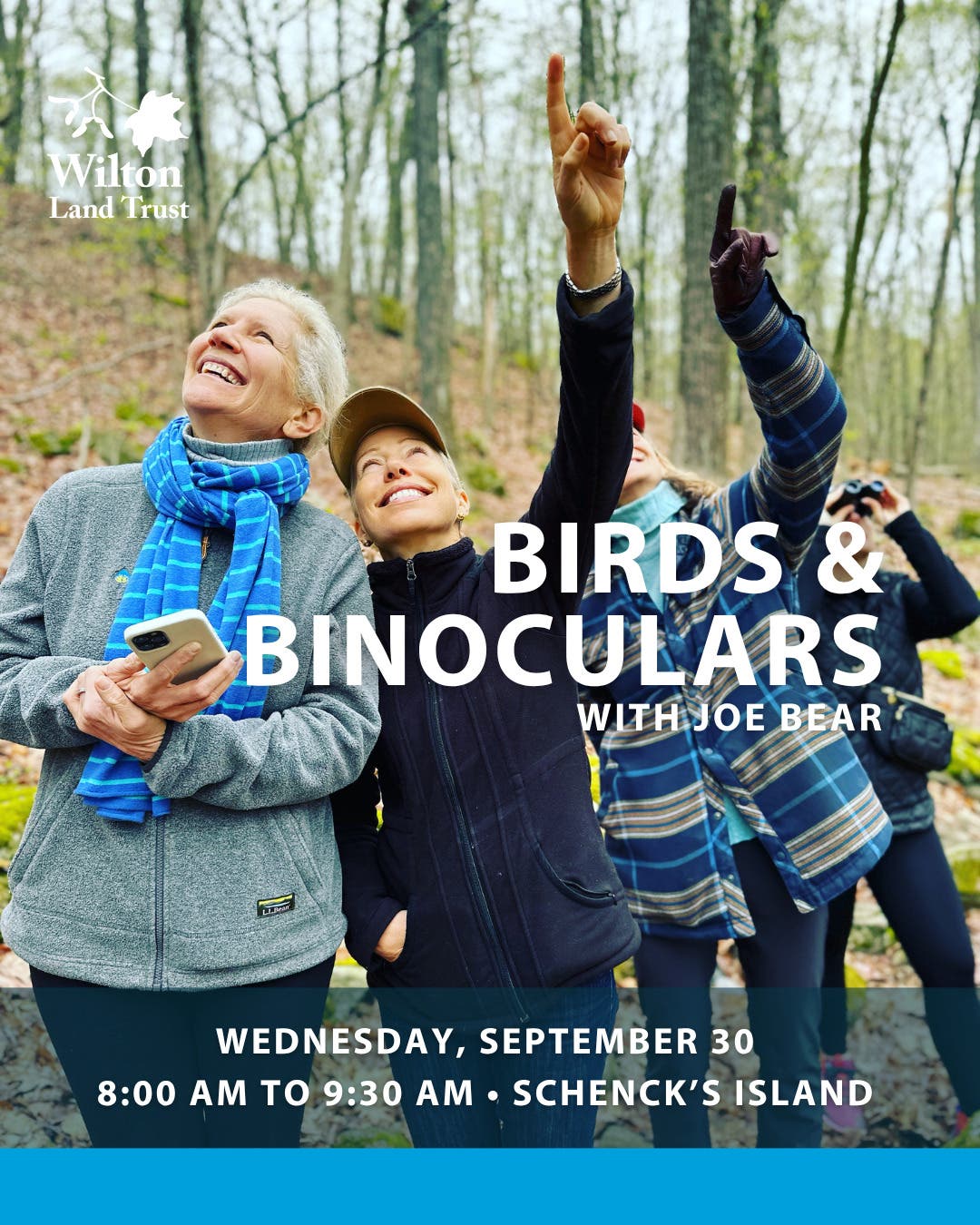 Birds & Binoculars with Wilton Land Trust