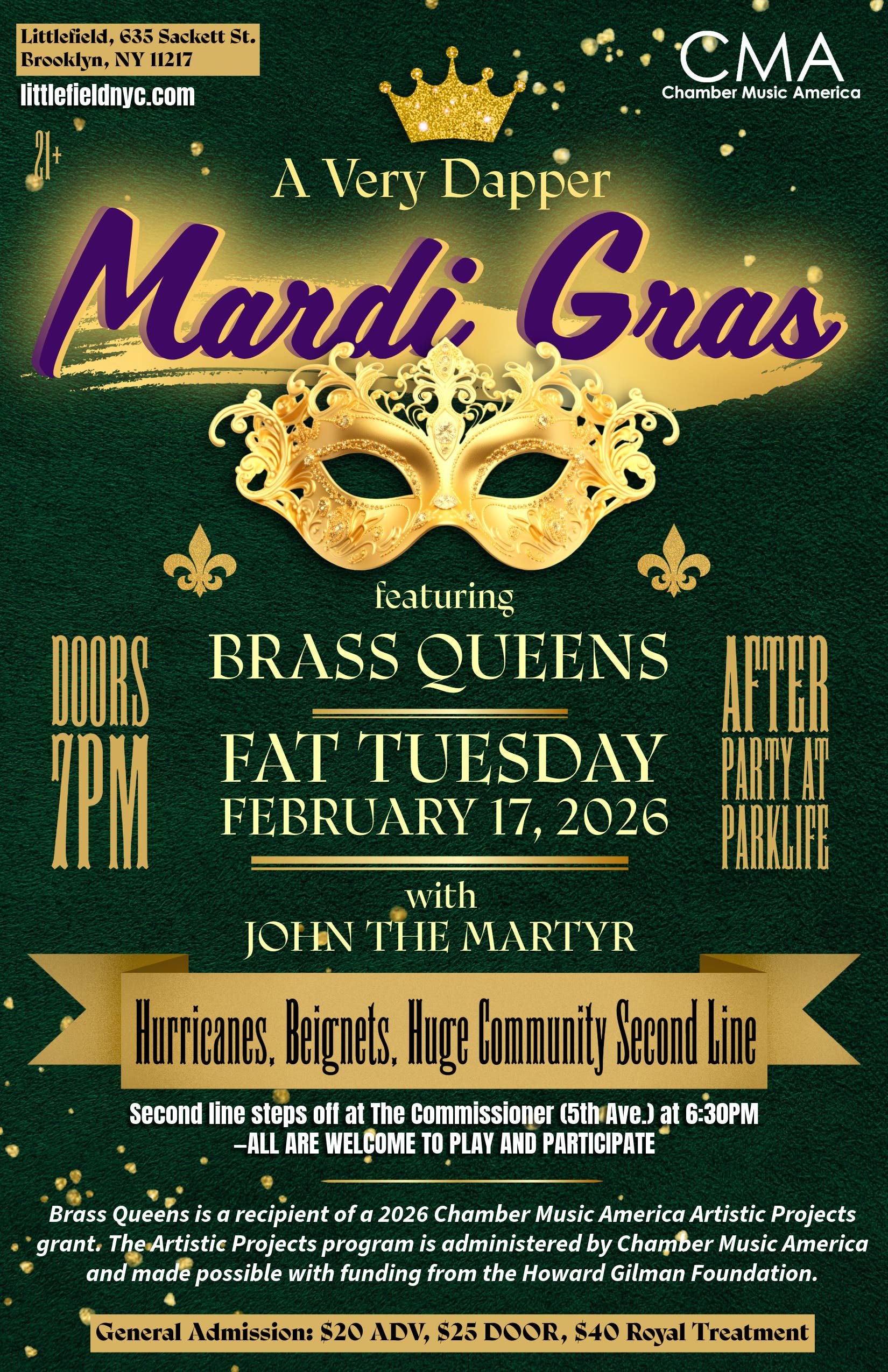 A Very Dapper Mardi Gras Party!