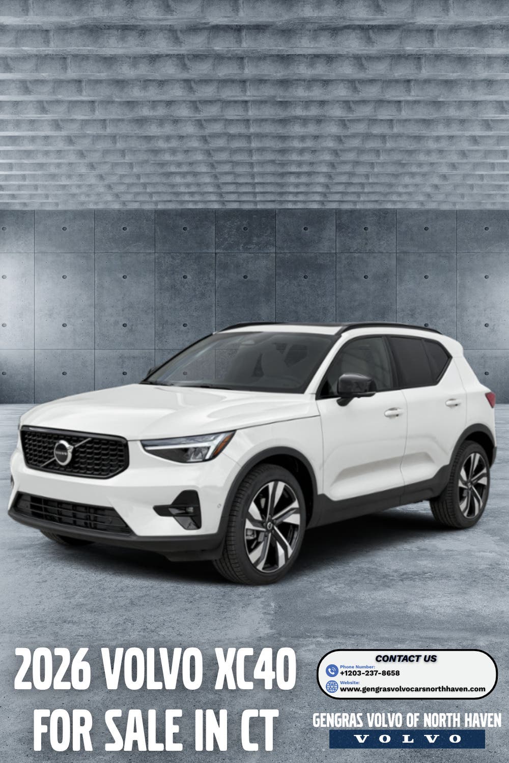 Find the 2026 Volvo XC40 for Sale in CT at Gengras Volvo Cars North Haven