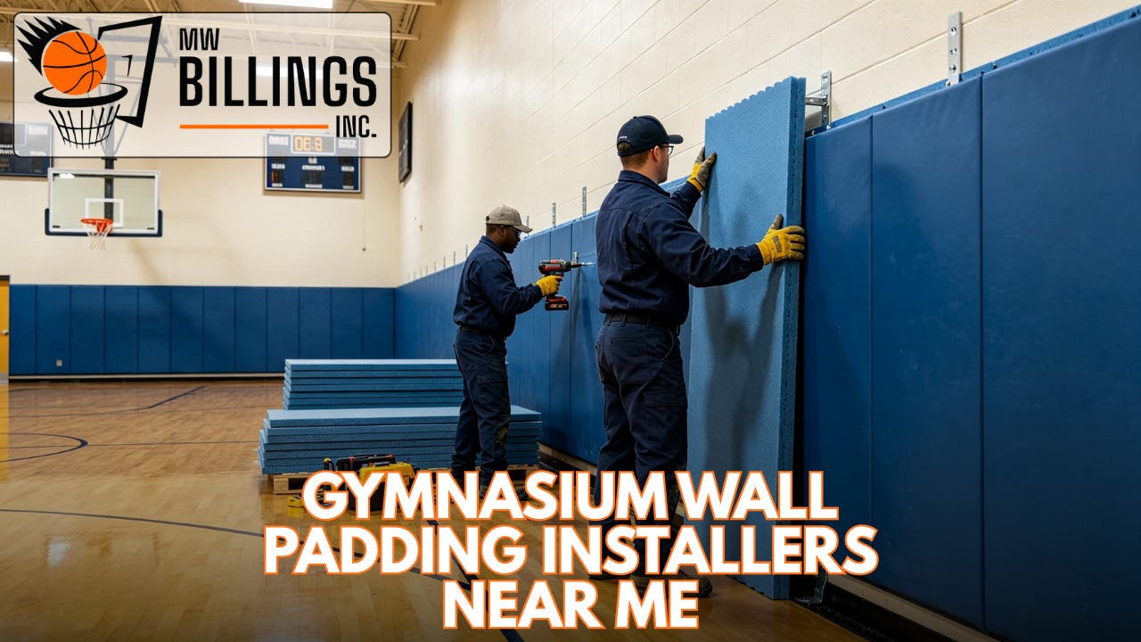 Professional Gymnasium Wall Padding Installation for Safer Athletic Facilities