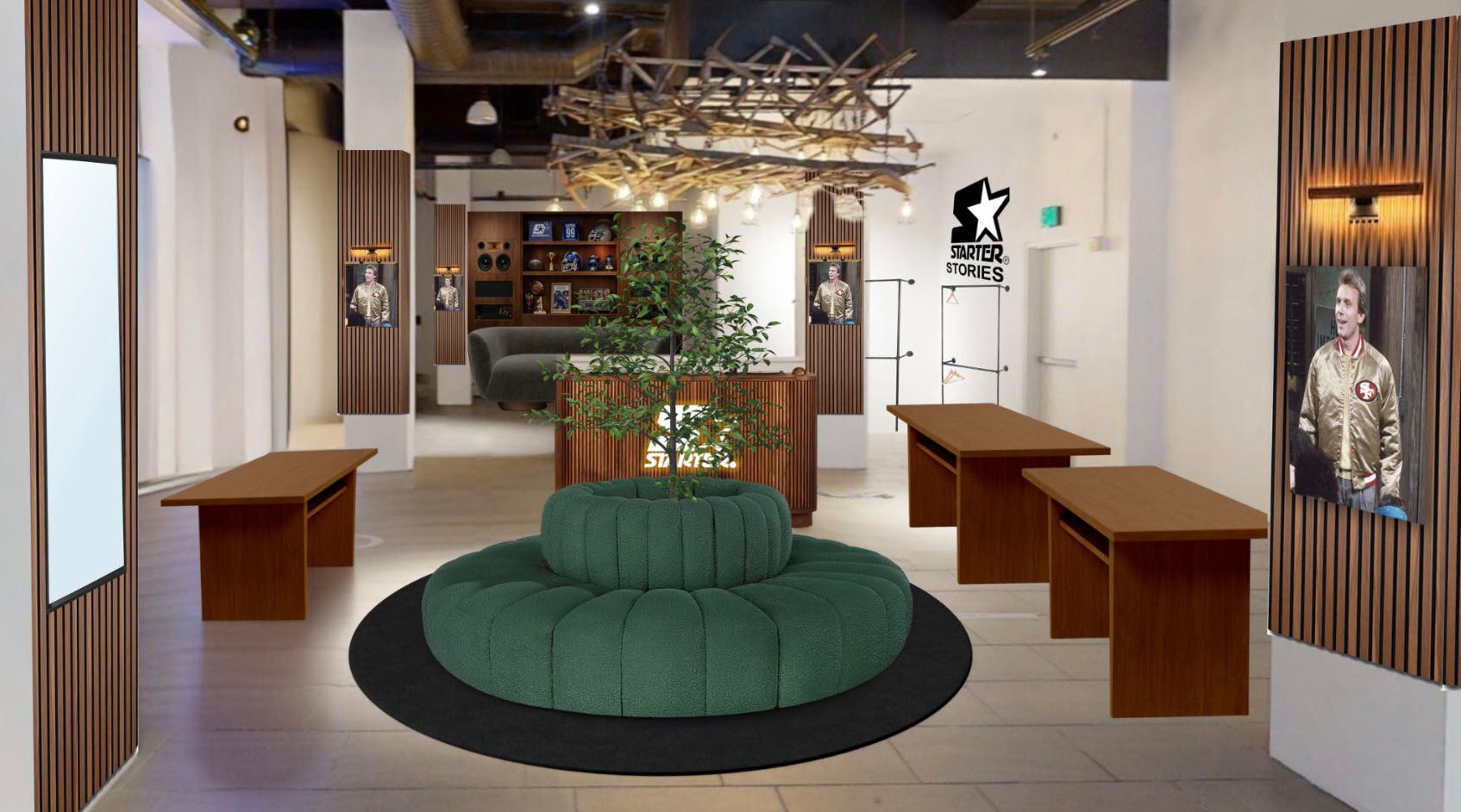 Starter x NFL Pop Up for Super Bowl