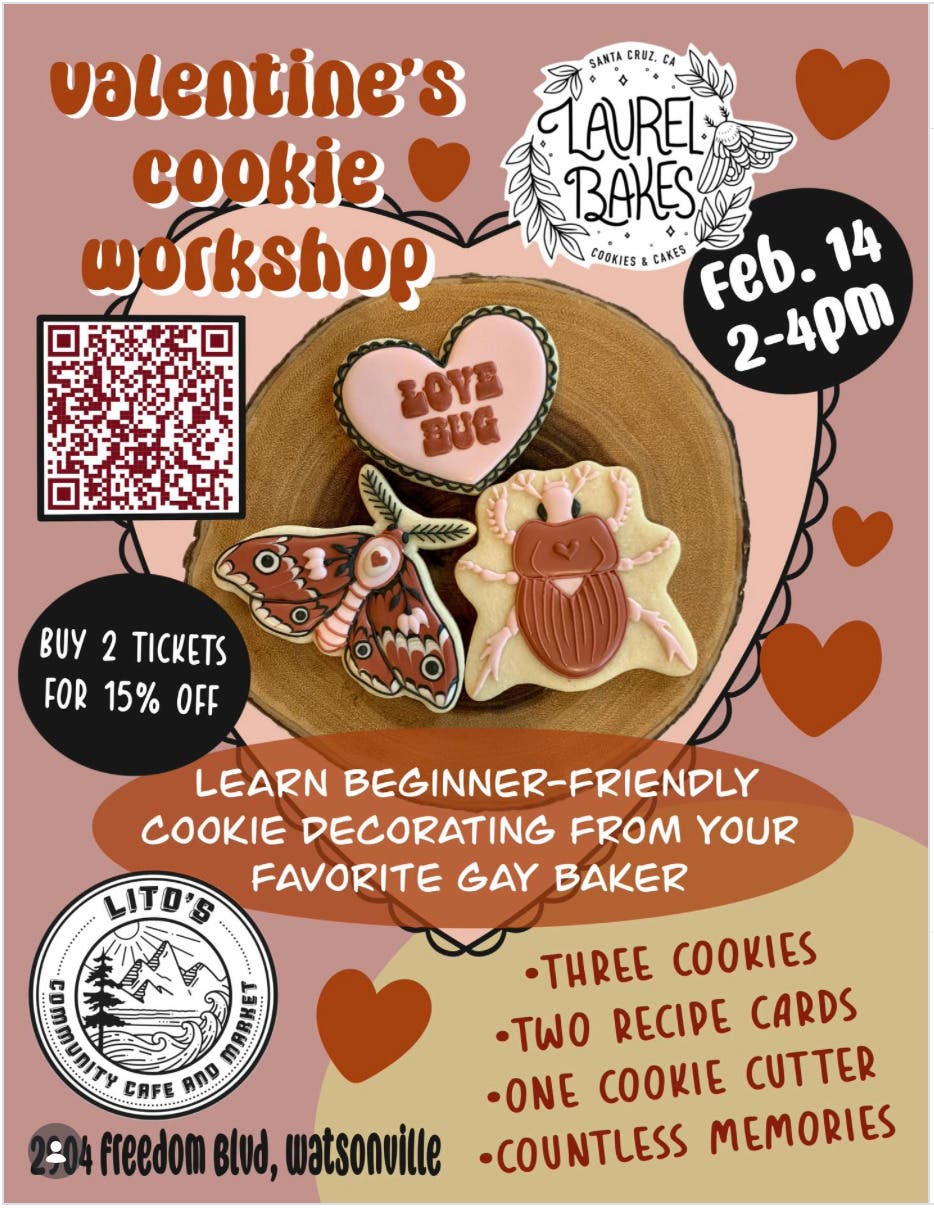 LaurelBakes Valentine's Cookie Workshop