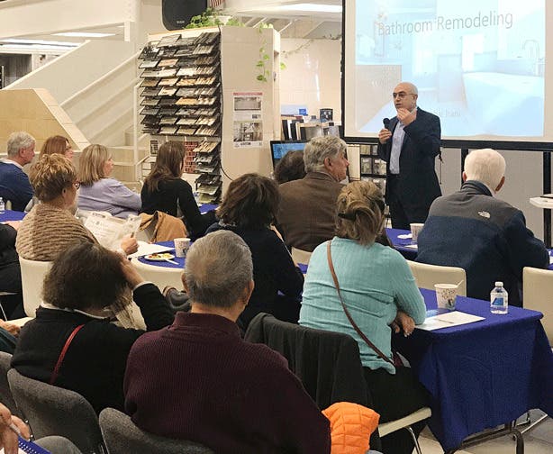 Bathroom Remodel Seminar at Tile Center in Gaithersburg