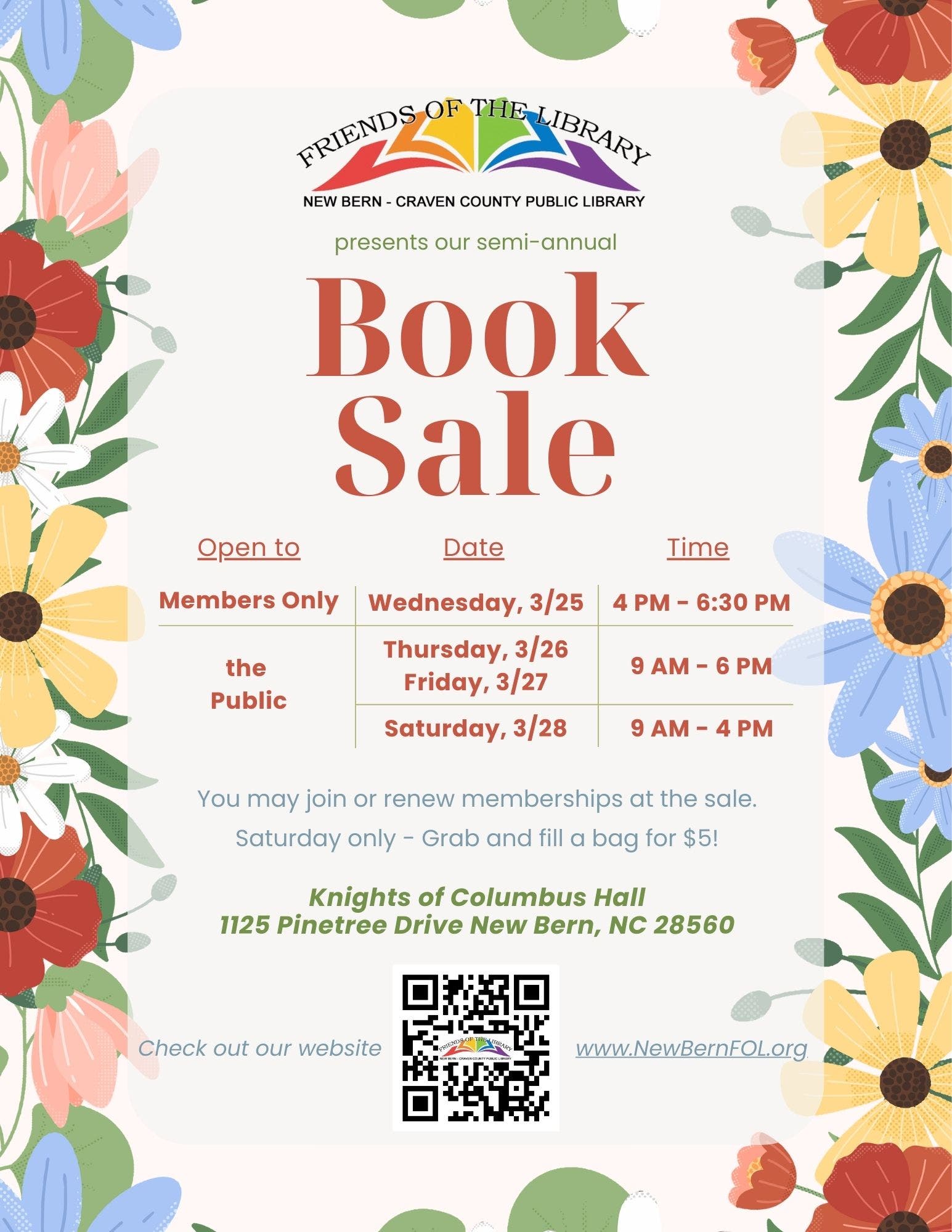 Friends of the Library Semi-Annual Book Sale