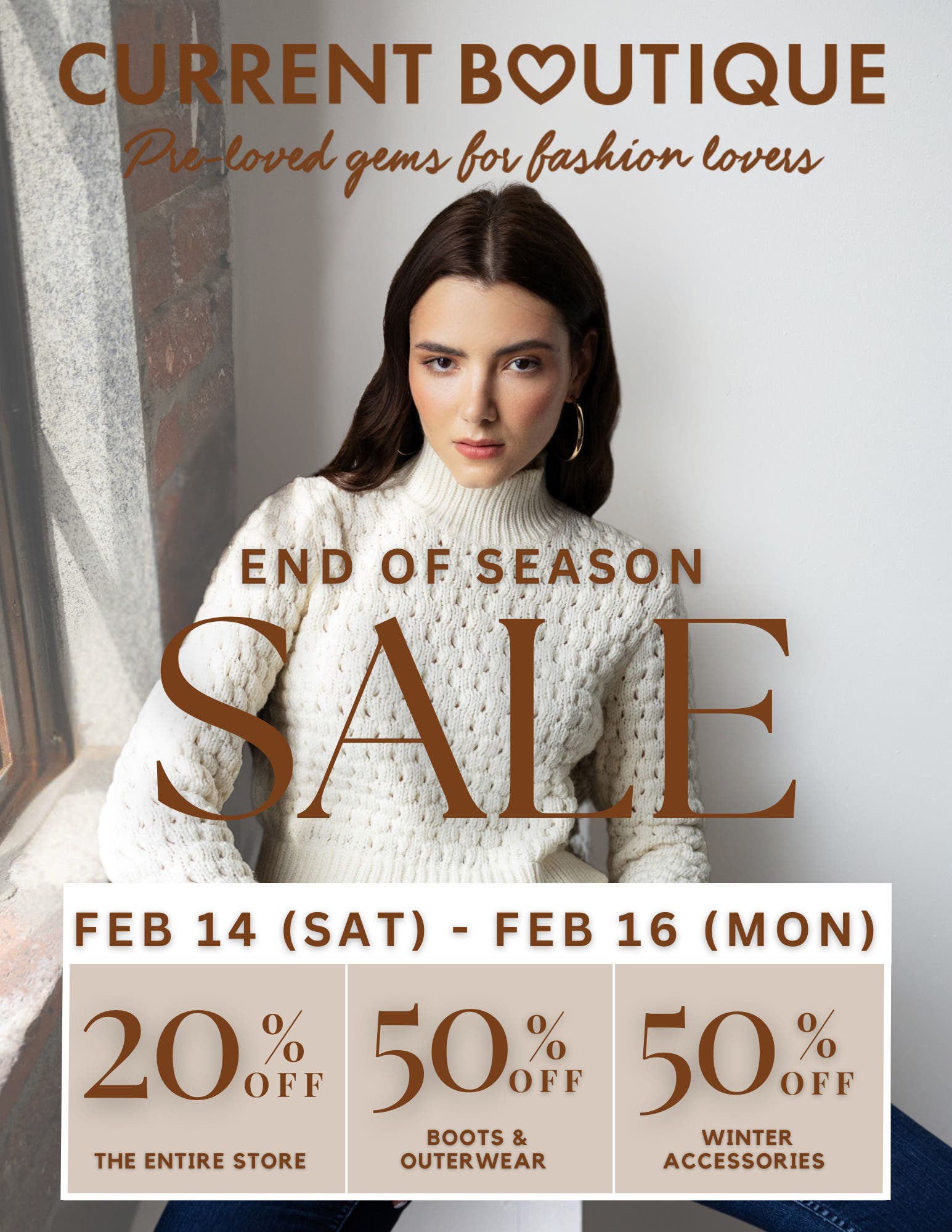 Current Boutique 3-Day Sale: 20% Off Everything + 50% Off Outerwear