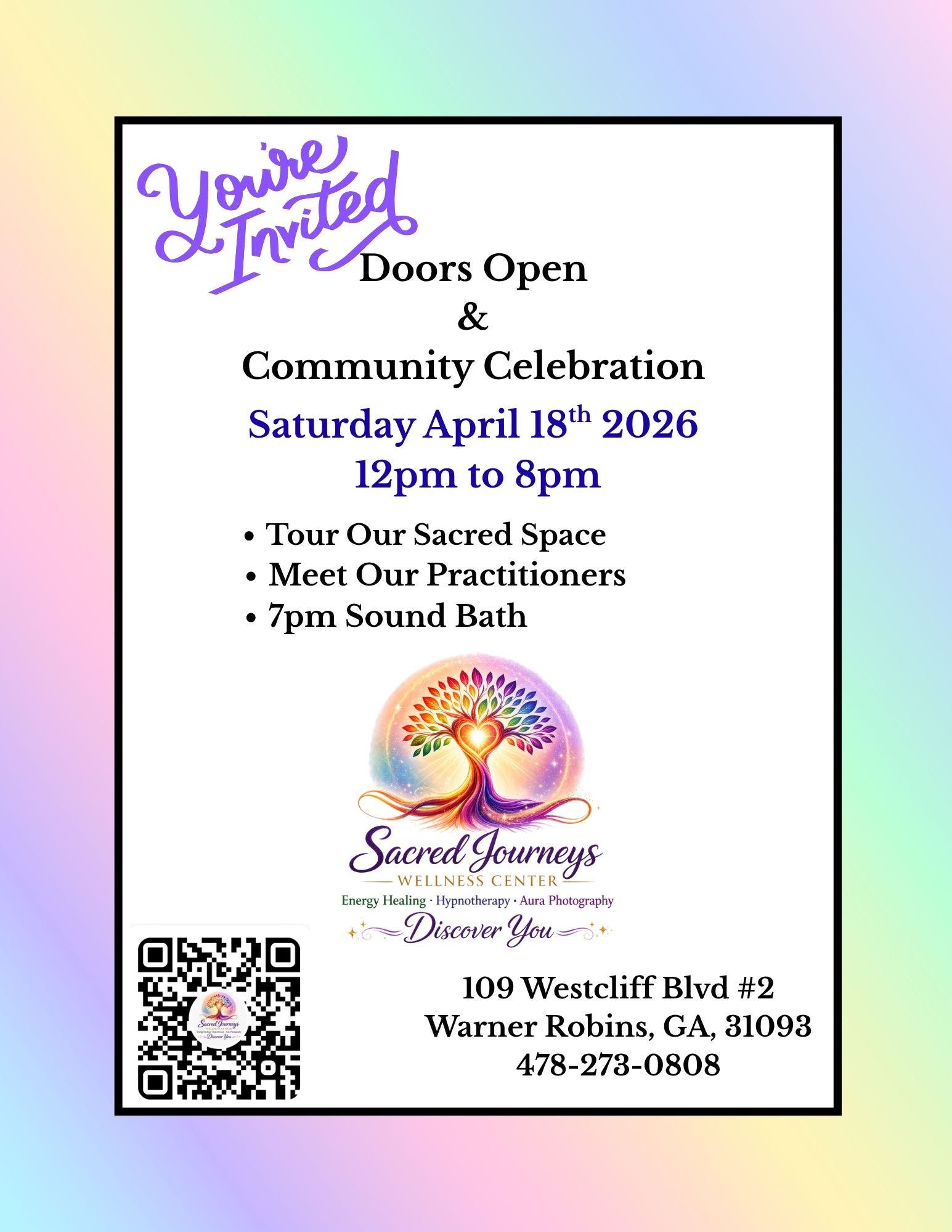 Doors Opening - Community Celebration 