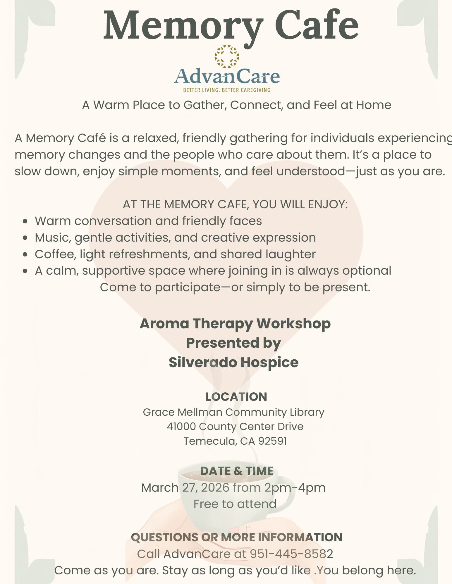 Aroma Therapy Workshop