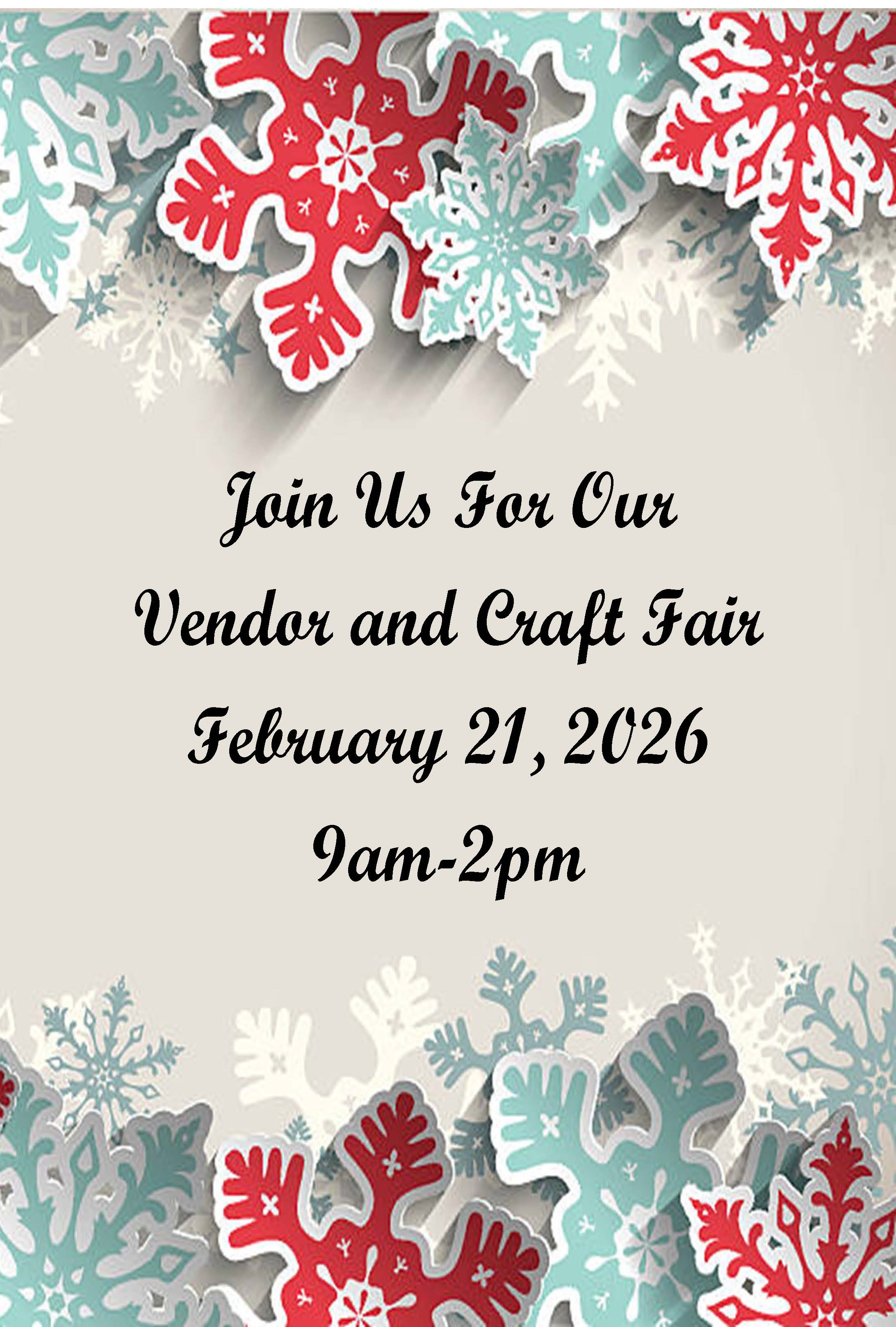 Vendor and Craft Fair