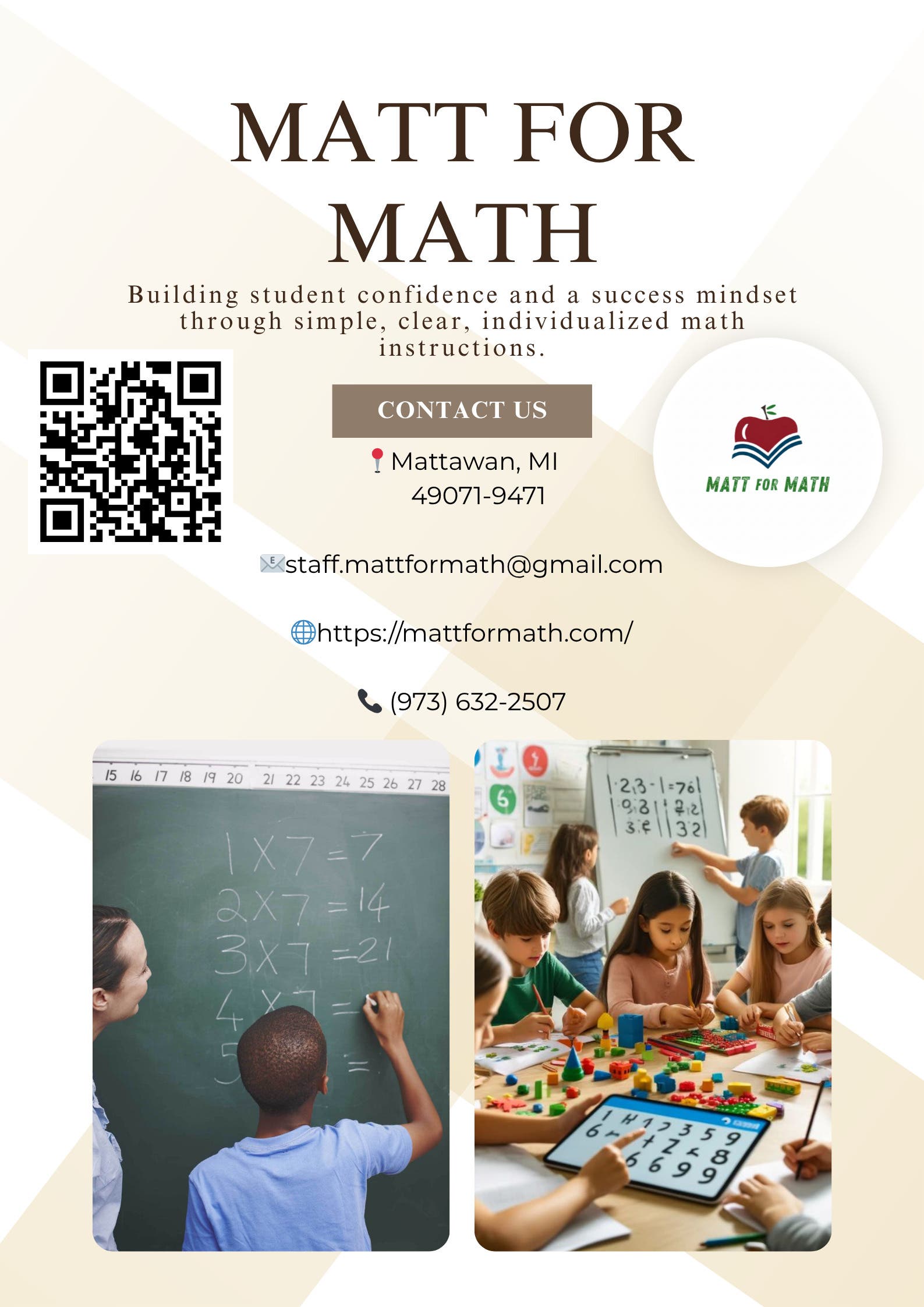 Personalized Math Support Designed for Mattawan Families